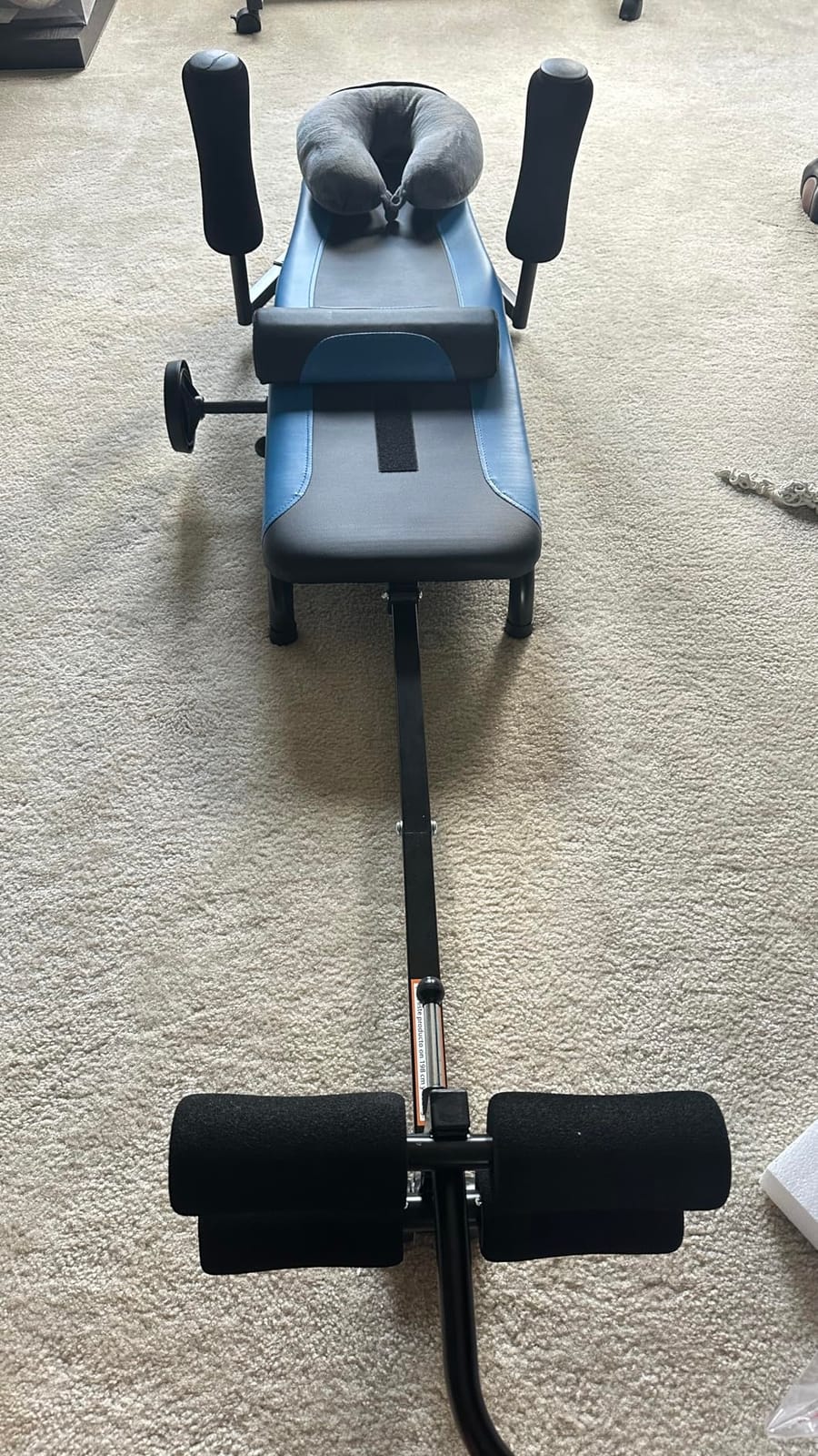 Exerpeutic Inversion Table Alternative Traction Table, 350 Pound Capacity customer photo 2
