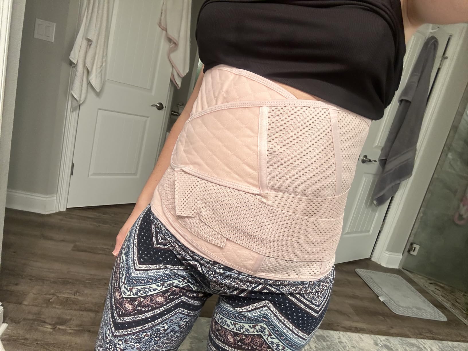 Postpartum Girdle C-Section Recovery Belt Belly Wrap Belly Band customer photo 1