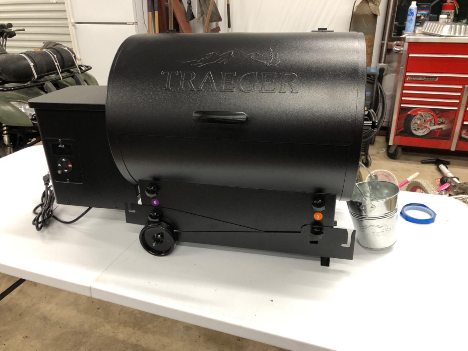 Traeger Grills TFB30KLF Tailgater 20 Portable Electric Wood Pellet Grill and Smoker - Foldable Legs, 6-in-1 Versatility, 300 sq. in. Cooking Space for Tailgating, Camping, and Outdoor BBQ customer photo 1