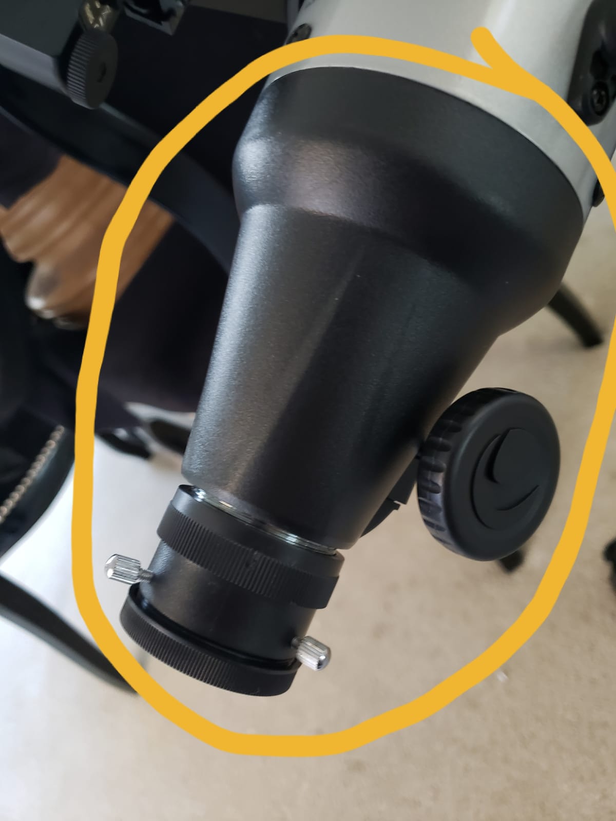 Celestron StarSense Explorer LT 80AZ Smartphone Guided Refractor Telescope | Smartphone App Sky Navigation, Lightweight Manual Refractor Telescope, Perfect First Telescope, Great for Kids & Families customer photo 2