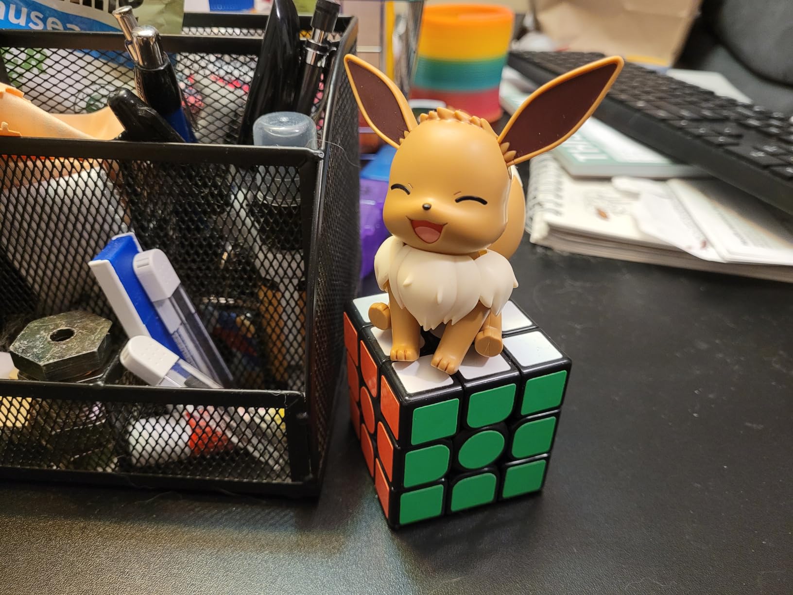BANDAI Hobby Pokémon Eevee Model Kit - Easy Assembly Snap-Together Plastic Model - Eevee Evolution Plush - No Glue Required, Highly Detailed Collectible Figure Toy for Kids & Fans customer photo 1