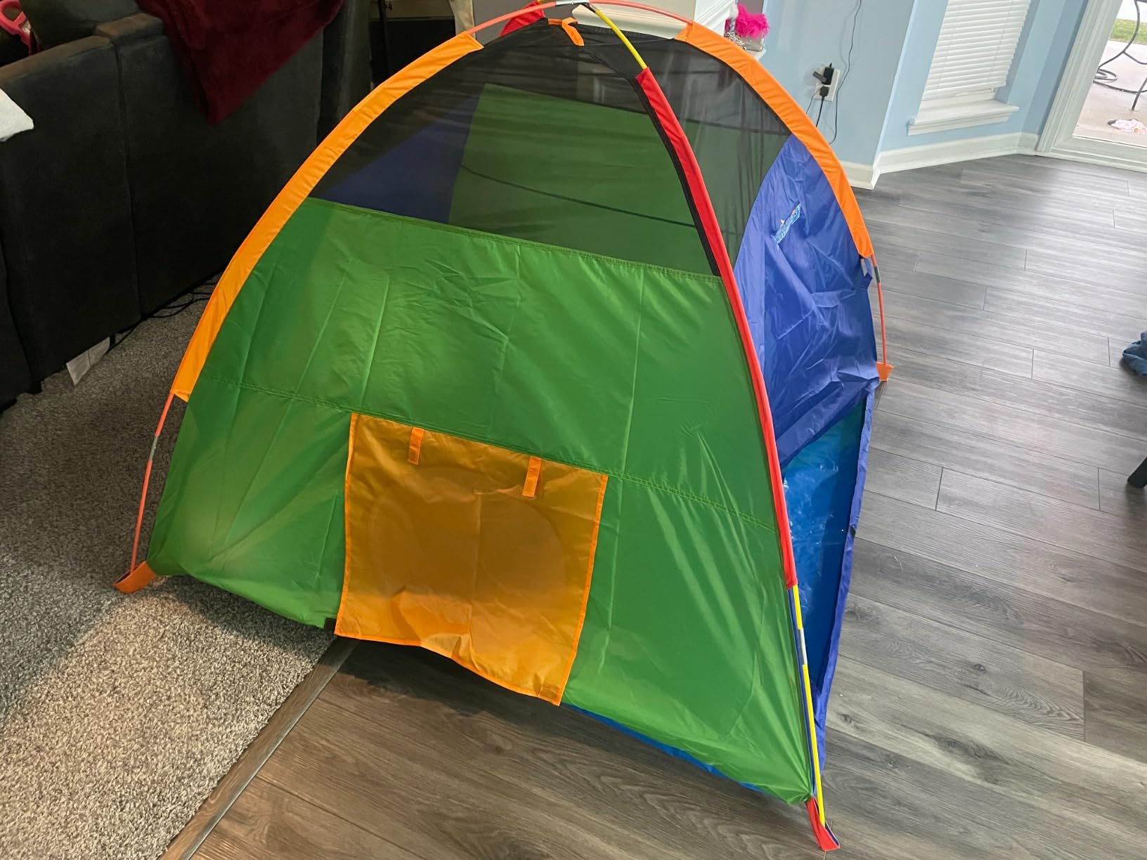NARMAY® Play Tent Easy Fun Dome Tent for Kids Indoor/Outdoor Fun - 60 x 60 x 44 inch | Playhouse for Boys, Waterproof Floor, Ideal Gift for Young Kids, Easy Setup & Storage customer photo 1