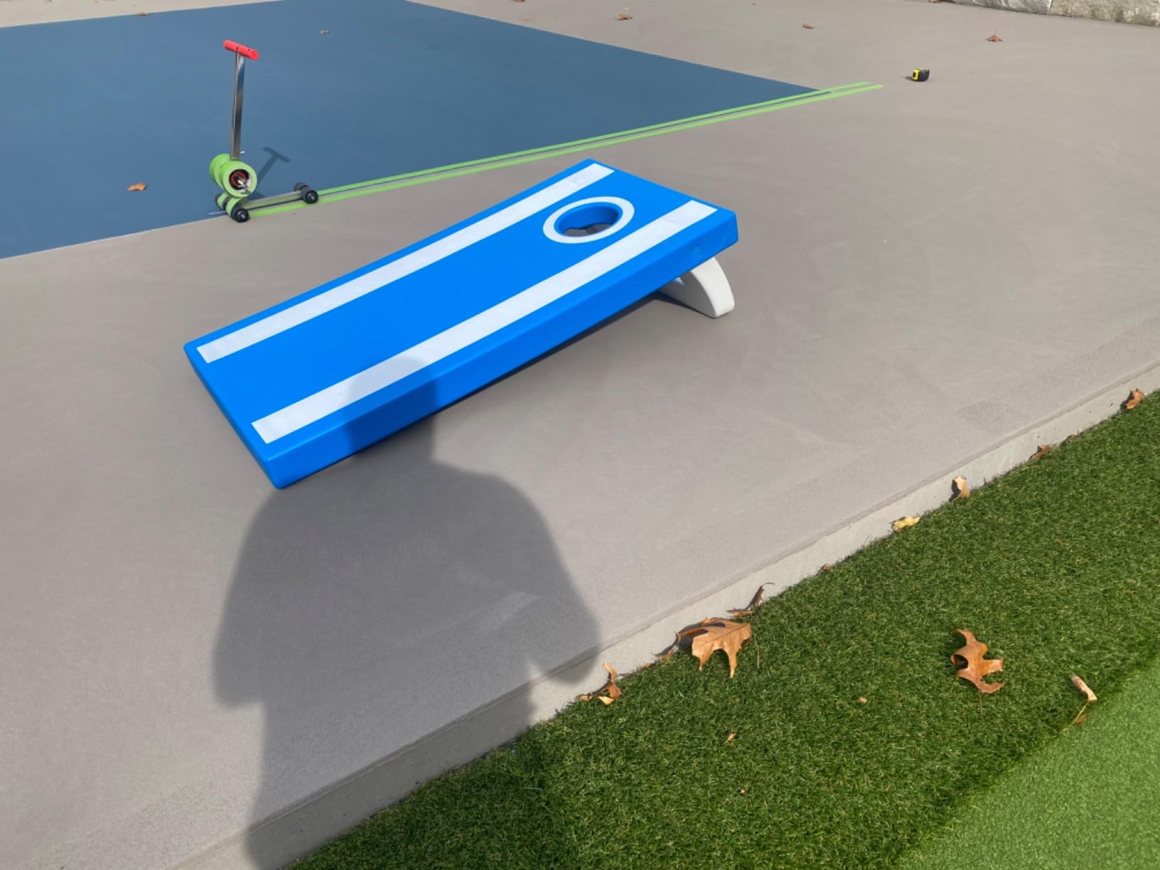 GoSports 4 x 2 ft All Weather Cornhole Boards - American Flag, Red, or Blue - Game Set Includes 8 Bean Bags & Rules customer photo 1