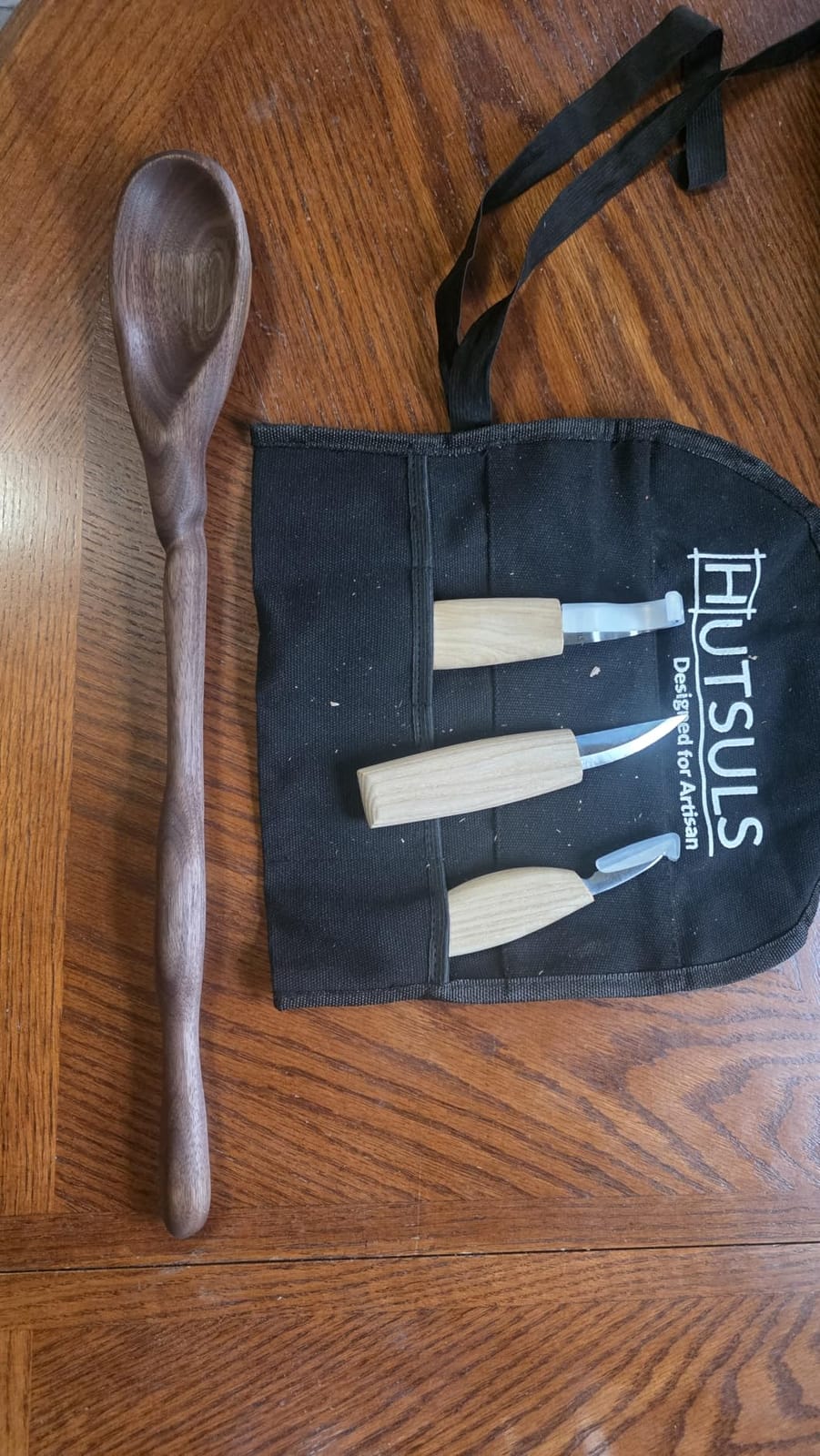 Hutsuls Wood Whittling Kit for Beginners - Razor Sharp Wood Carving Knife Set in Beautifully Designed Gift Box, Whittling Knife for Kids and Adults (8 Pieces) customer photo 2