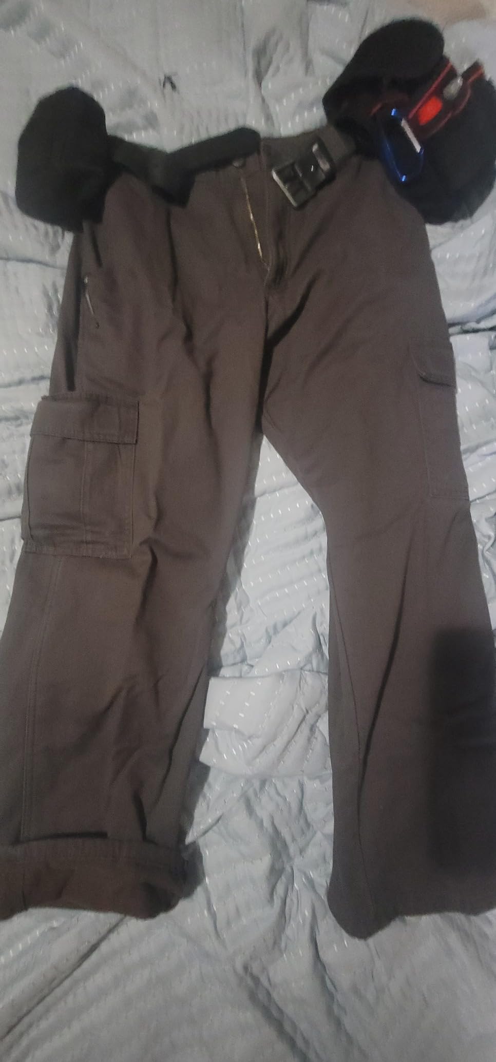 Wrangler Authentics Men's Fleece Lined Cargo Pant customer photo 2