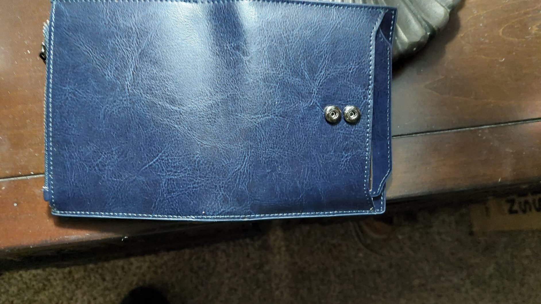 Small Leather Wallet for Women, RFID Bifold with ID Window customer photo 1
