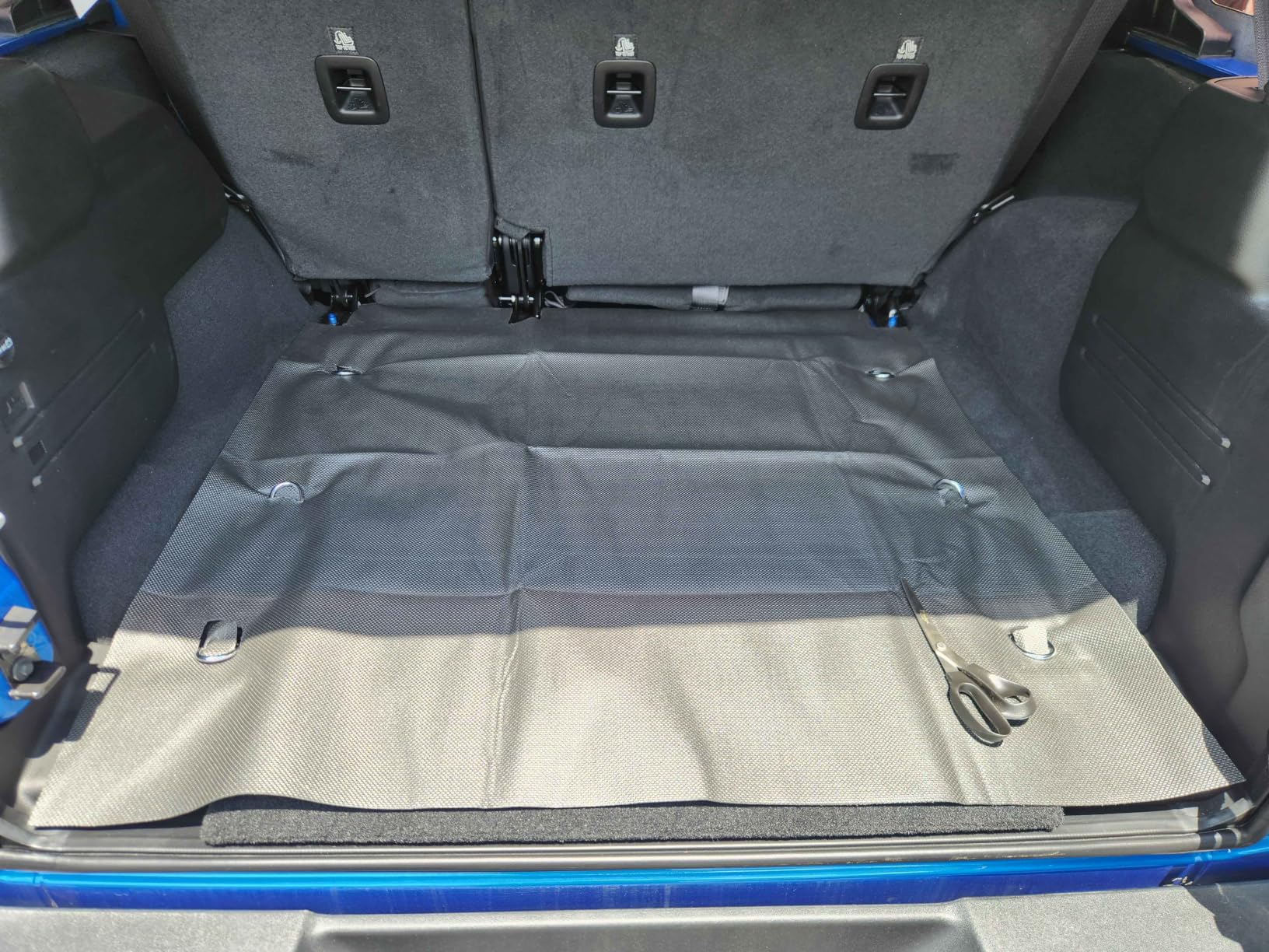 Dependable Industries Premium Non-Slip Car Trunk Mat Cargo Liner Universal Cut-to-Fit Protects Against Dirt Size 39