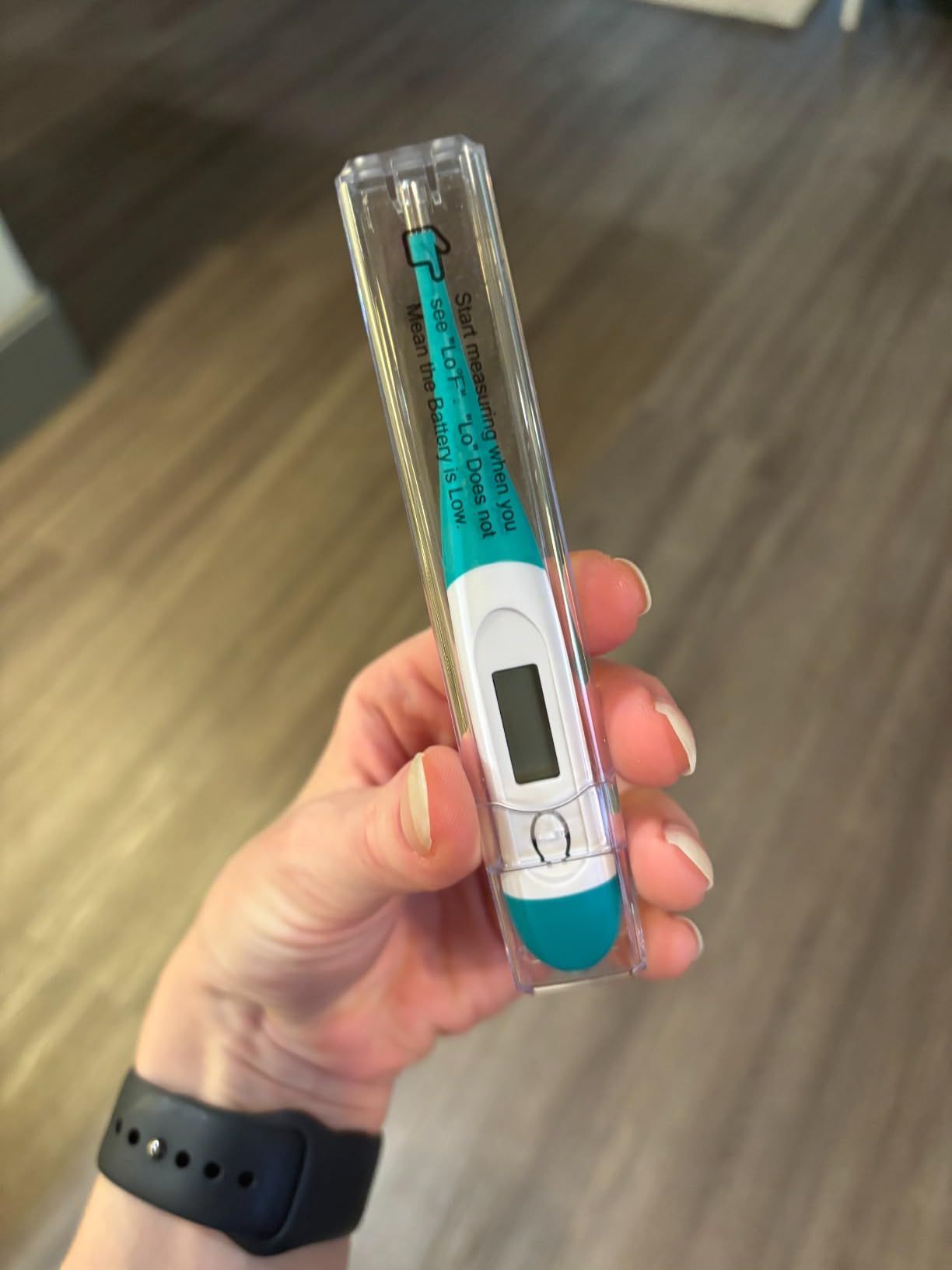 Boncare Digital Thermometer for Adults, Kids & Babies, Dark Blue customer photo 1