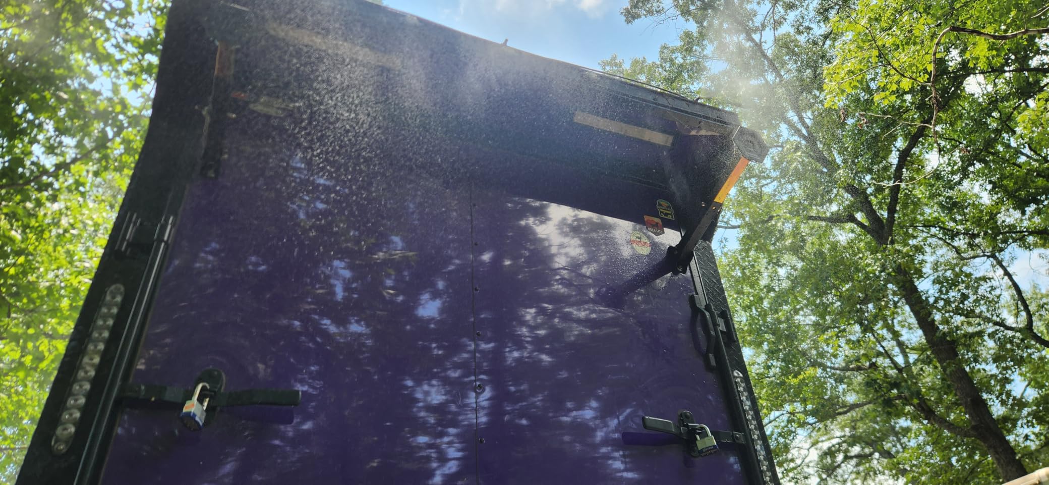 Misters for Outside Patio, 50FT|15M Outdoor Water Misting Cooling System | Backyard Mist Kit for Garden Greenhouse Fan Deck Umbrella Canopy Pool Porch, Trampoline Sprinkler Park, BBQ Party Accessories customer photo 1