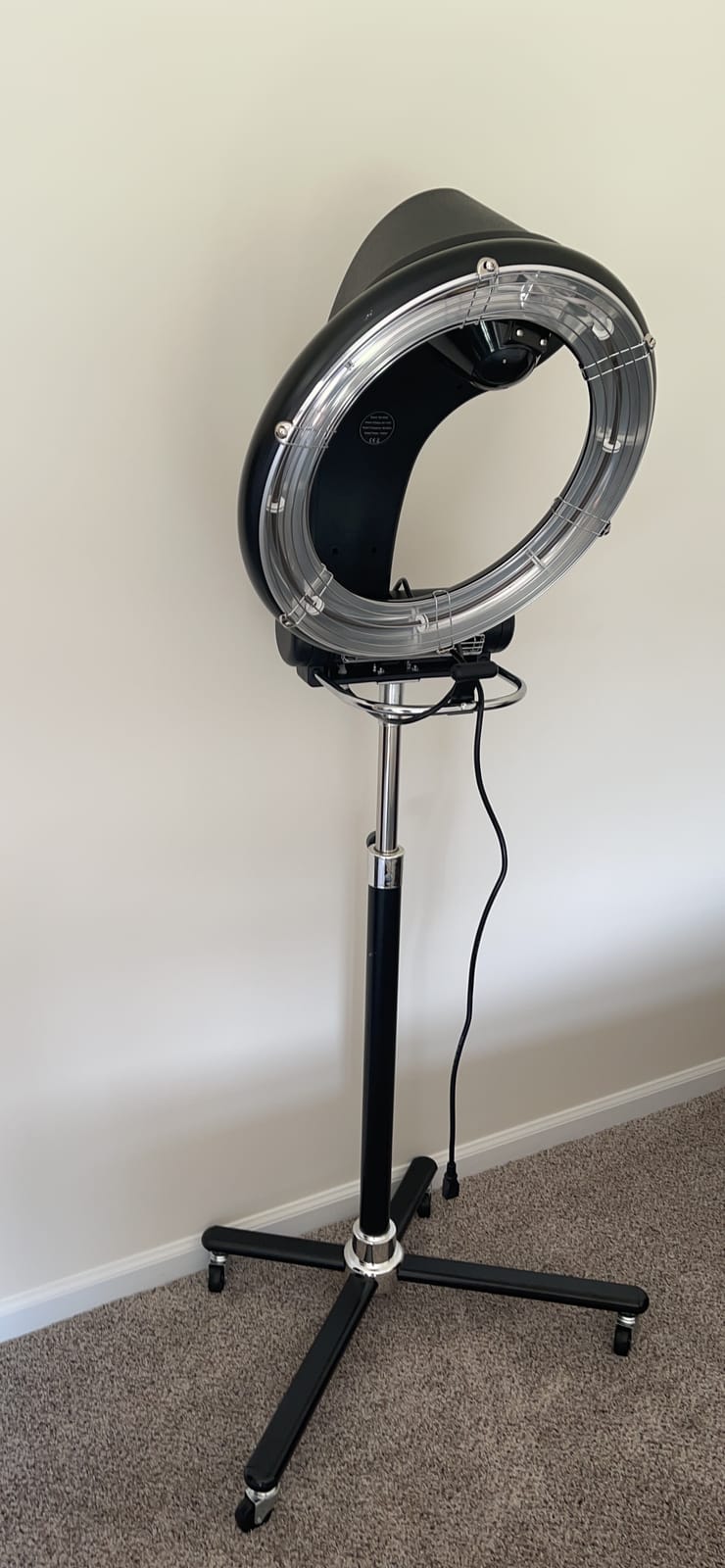 AceFox Stand Hair Dryer, Orbiting Rotating Hair Processor, Hair Dryer Accelerator, Perm Styling customer photo 2