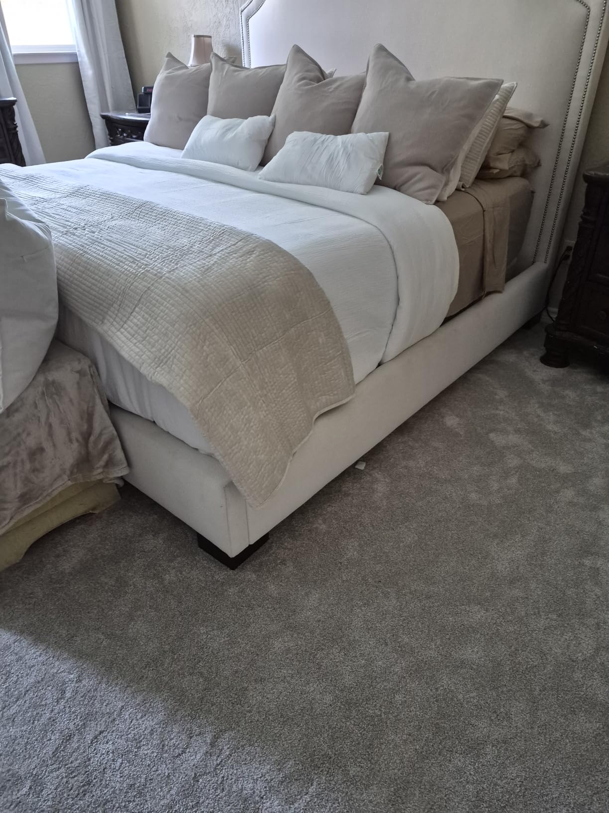 Bedsure PureWoven 3 Pieces 100% Cotton Waffle Duvet Cover Set, Queen, White | Waffle Weave Texture, Soft, Skin-Friendly, Breathable, All-Season, Machine Washable, Home Decor Gift, Good Housekeeping Seal customer photo 1