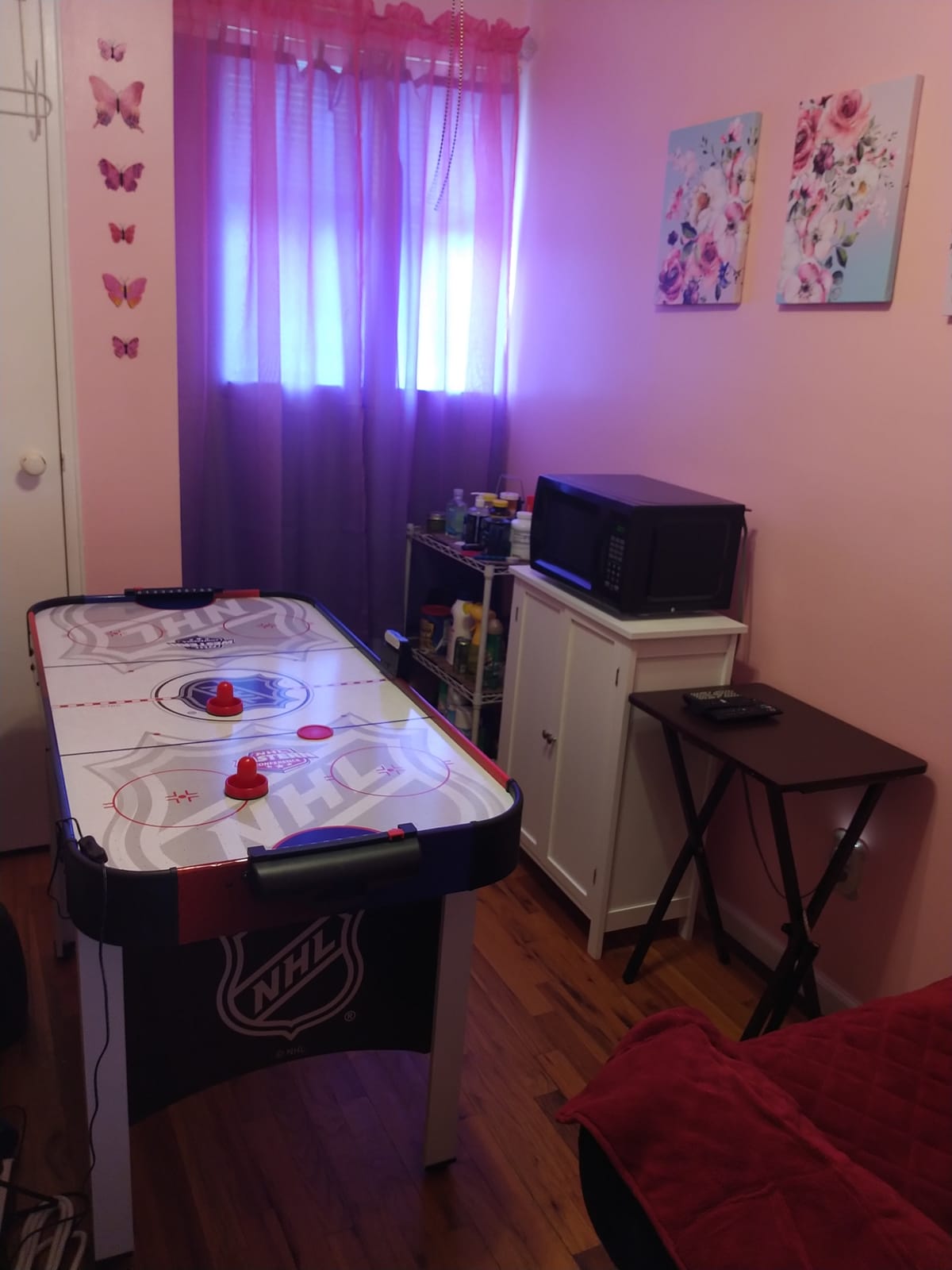 EastPoint Air Hockey Table, Rush, for Adults, Game Room, LED Scoring, 48