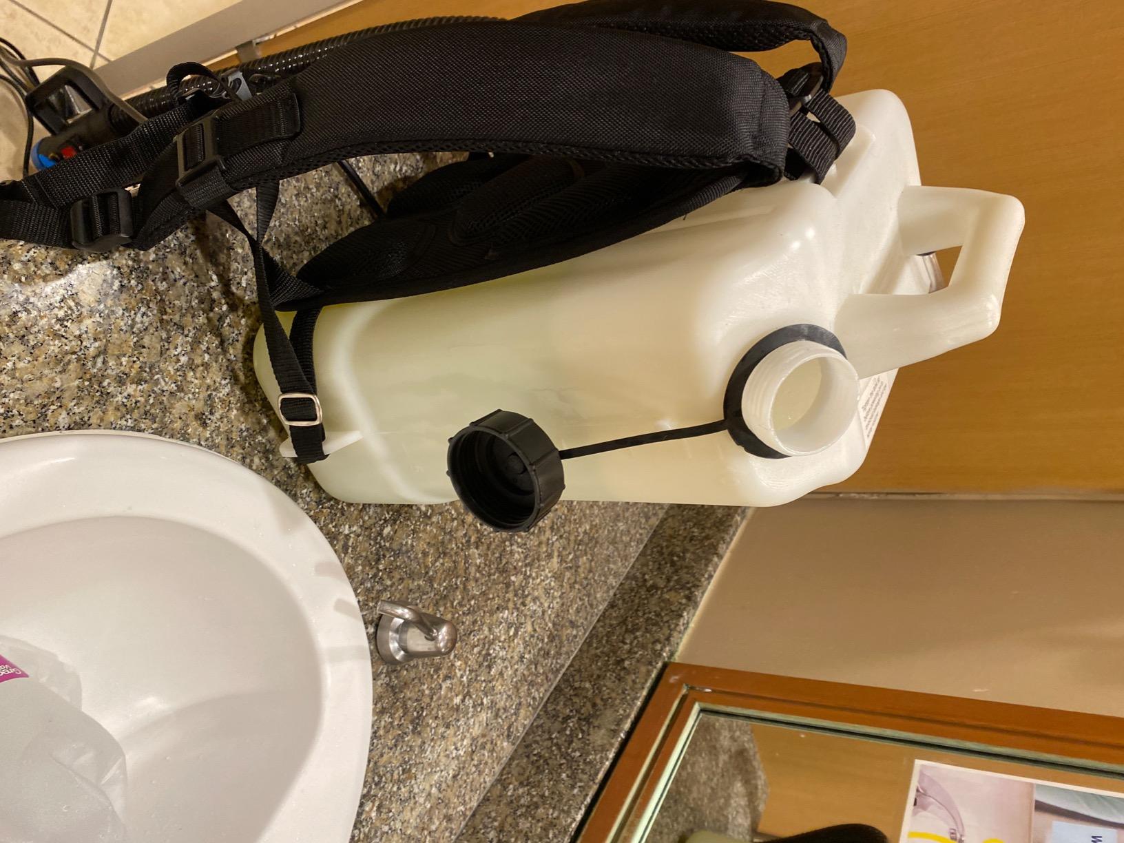Electric ULV Fogger Machine 10L Backpack Fogger Sprayer - Disinfectant Fogger, Commercial Bug Sprayer, Mosquito, Disinfecting Mold, Insecticide customer photo 1