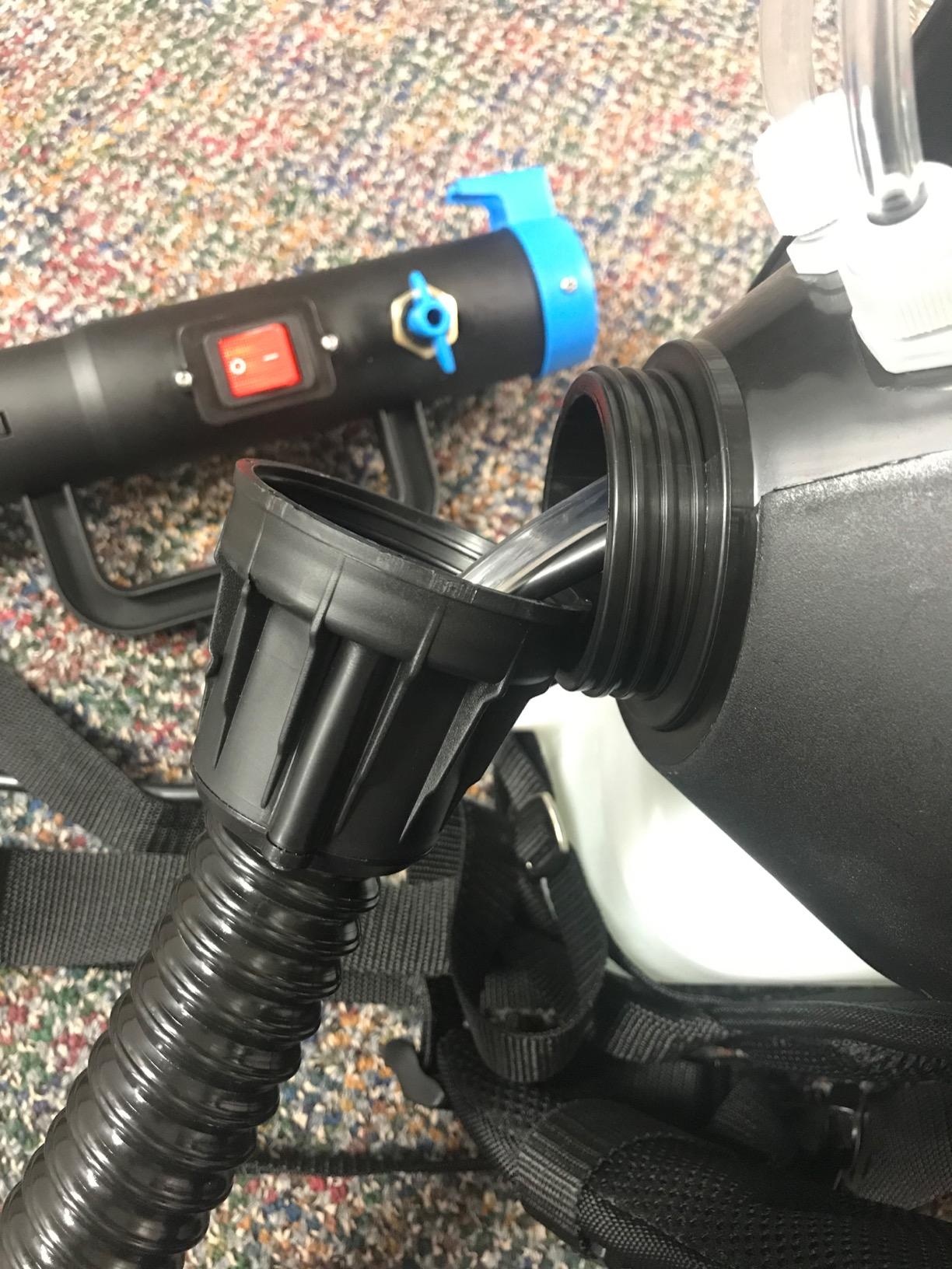 Electric ULV Fogger Machine 10L Backpack Fogger Sprayer - Disinfectant Fogger, Commercial Bug Sprayer, Mosquito, Disinfecting Mold, Insecticide customer photo 2