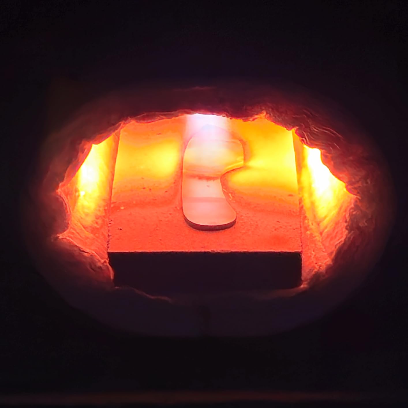 Simond Store - Single Burner Portable Metal Propane Forge - 2600F Rated | Blacksmith Forge - Ideal for Knife Making & Heat Treatment customer photo 2