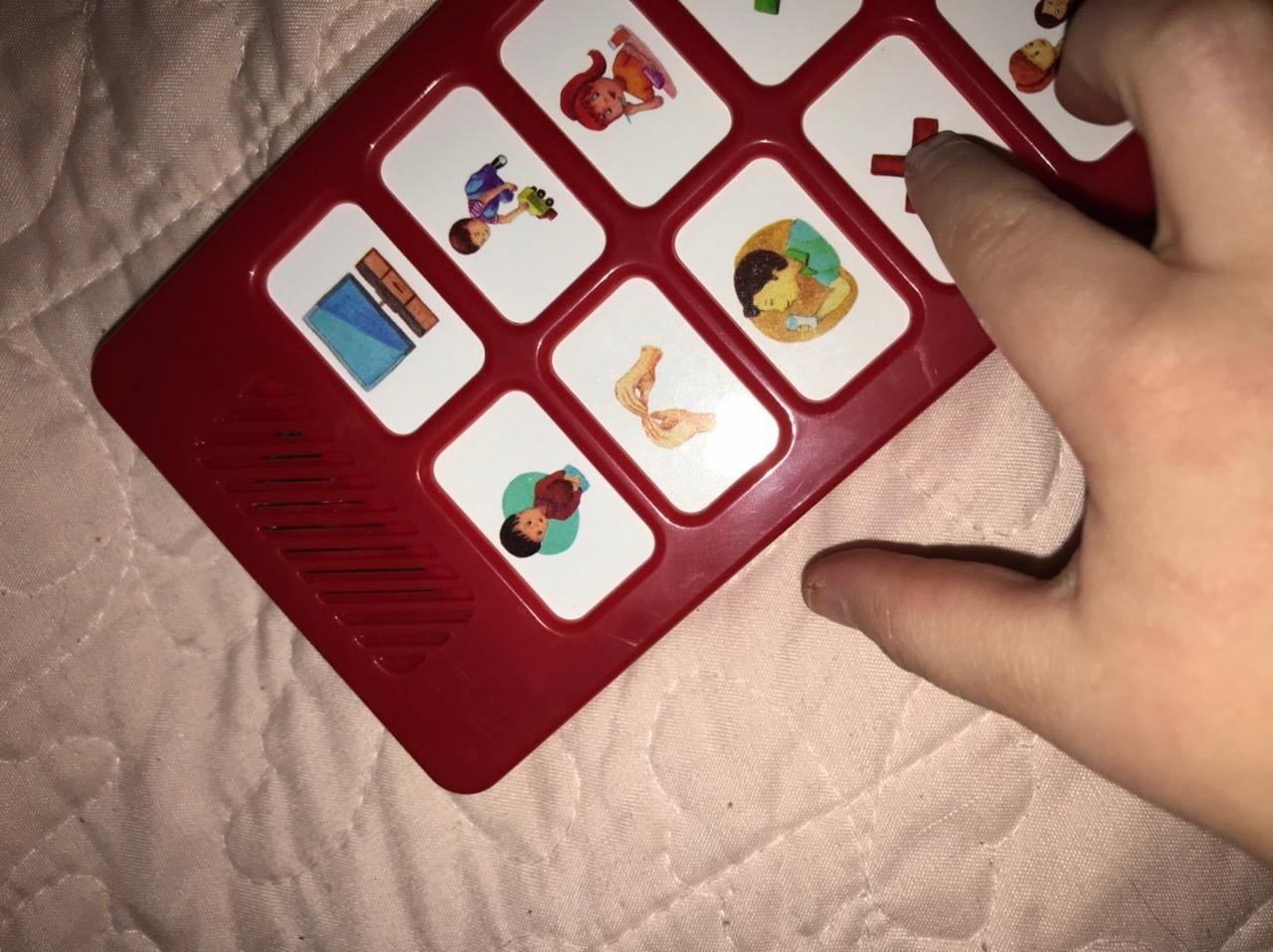 Tiny Talker AAC Communication Device, 12-Button Speech Aid for Nonverbal Children and Adults, Autism Communication Board for Caregivers and Stroke Recovery Support customer photo 1
