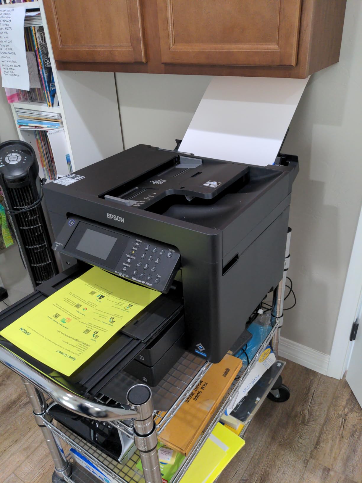Epson Workforce Pro WF-7840 Wireless All-in-One Wide-Format Printer with Auto 2-Sided Print up to 13