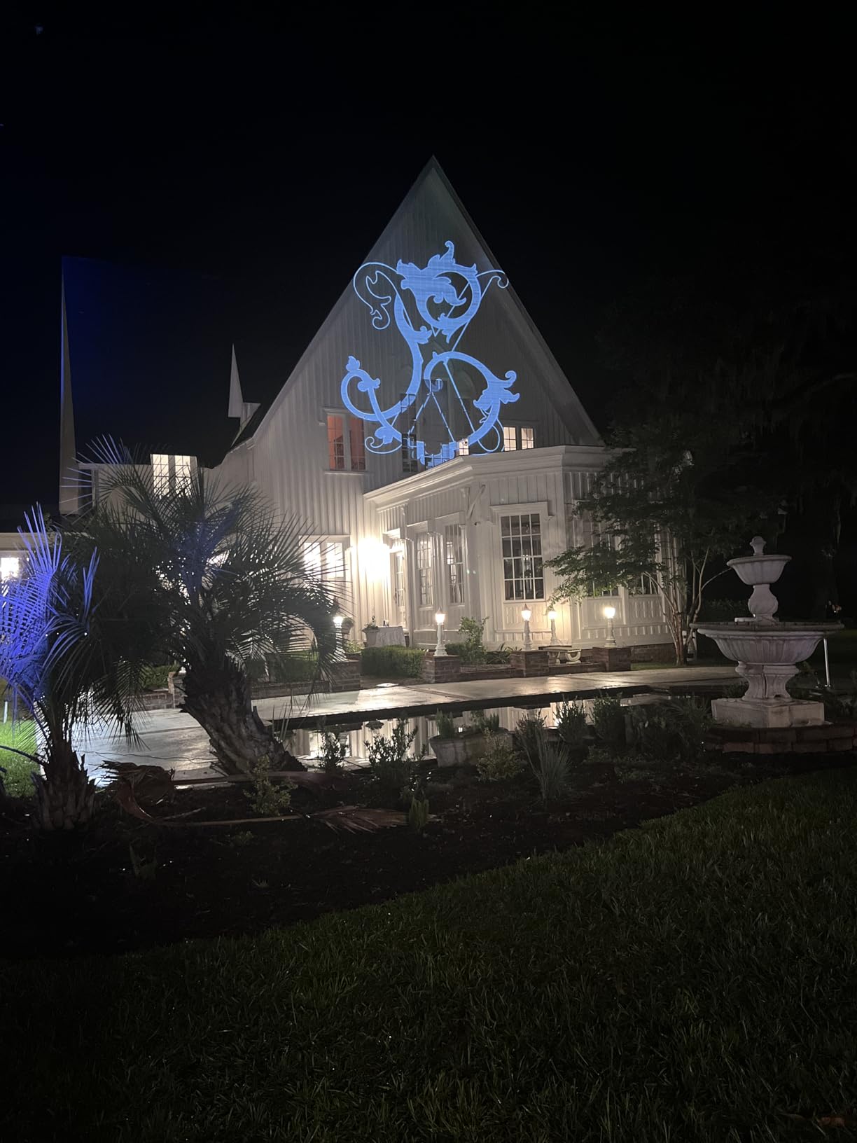 LED Logo GOBO Projector with DJ Effect Light Including Free Custom Glass GOBO to Project Image for Hotel Company Store Wedding Advertising Indoor Use (3 Year Full Support Warranty) customer photo 1