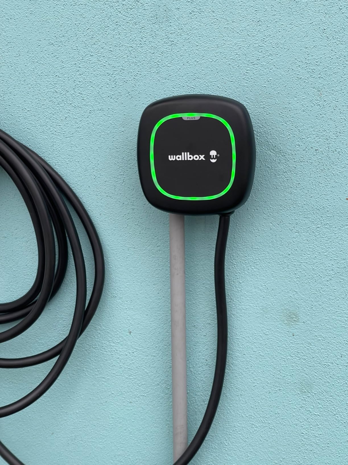 Wallbox Pulsar Plus Level 2 EV Charger 40A, Electric Car Charger EVSE J1772 | Plug-In 40 Amp EV Charger Level 2, Electric Vehicle Charging Station Solar Energy Compatible, 25ft Cable, Outdoor & Indoor customer photo 1