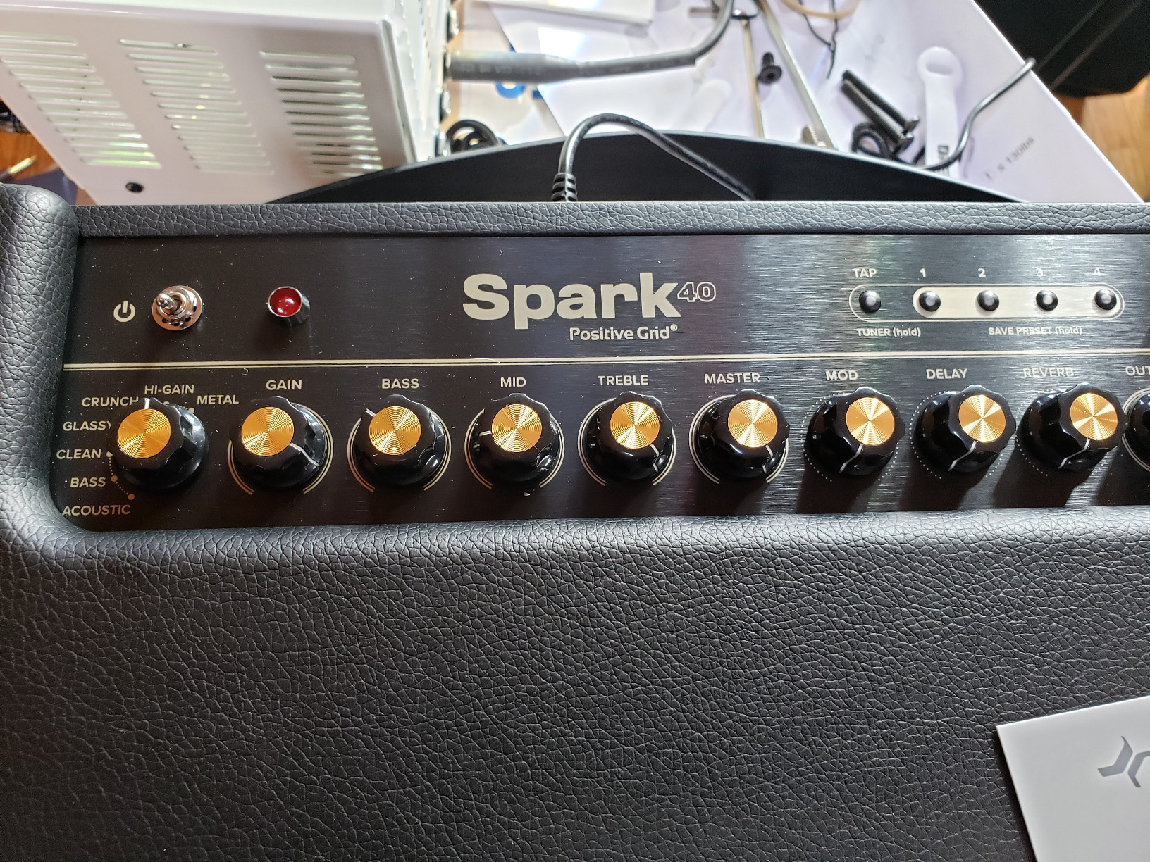Positive Grid Spark 40-Watt Combo Practice Guitar Amplifier for Electric, Bass and Acoustic Guitar with Spark Mobile App customer photo 2
