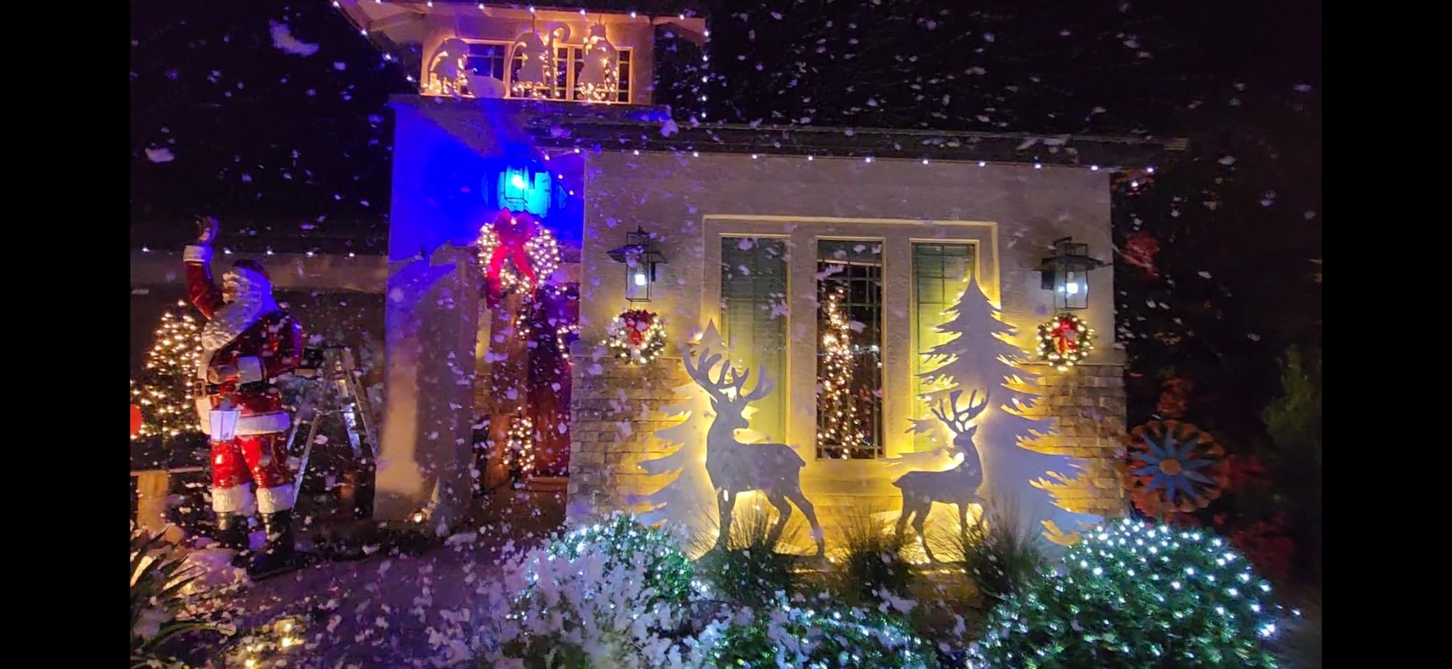 KYNG Snow Machine 650W Wired Remote Snow Maker | Artificial Snowflakes for Christmas, Holidays, Parties, Special Events customer photo 2
