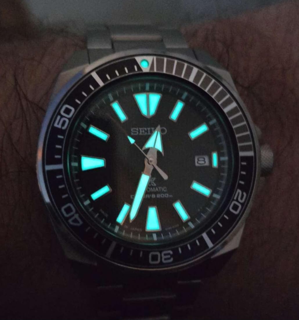 Seiko SRPF03 Automatic Dive Watch for Men - Prospex Special Edition - LumiBrite Hands, Hardlex Crystal - Water Resistant 200M customer photo 2