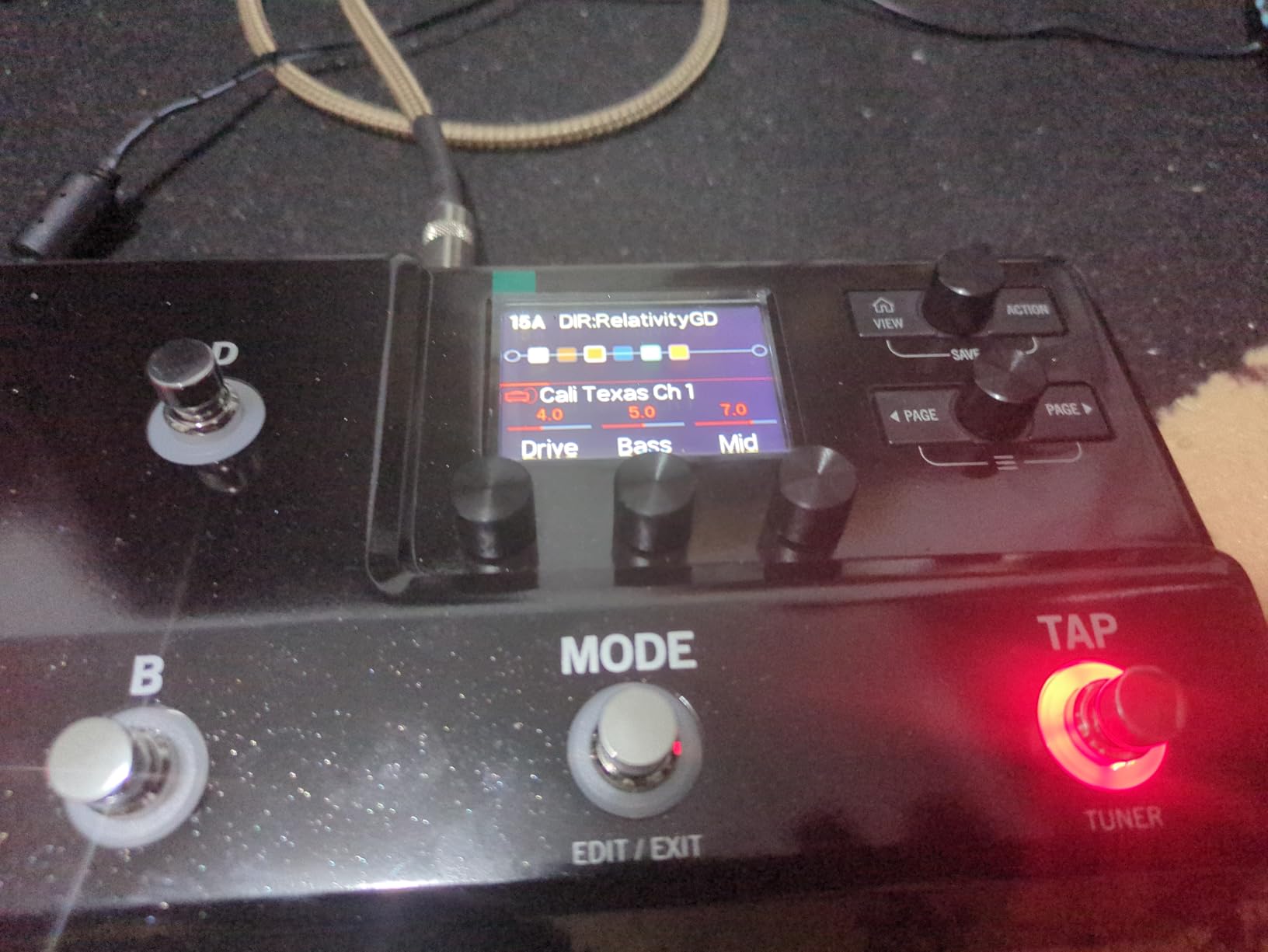 Line 6 HX Stomp XL Multi-Effects Pedal customer photo 1