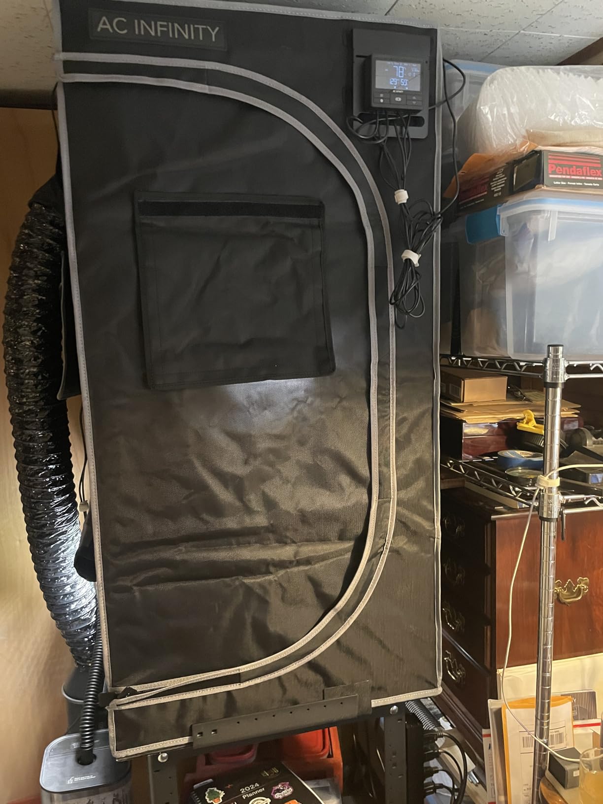 AC Infinity CLOUDLAB 642, Advance Grow Tent 4x2, Thickest 1