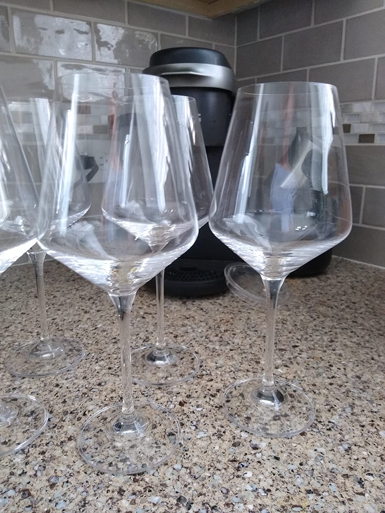KROSNO Red Wine Glasses Set of 6, 16.6 oz, Avant-Garde Collection | Wine Tumbler, Lead-Free Crystal Glassware, Drinking Glasses, Elegant Cups, Thin Rim Long Stem, Dishwasher Safe customer photo 2