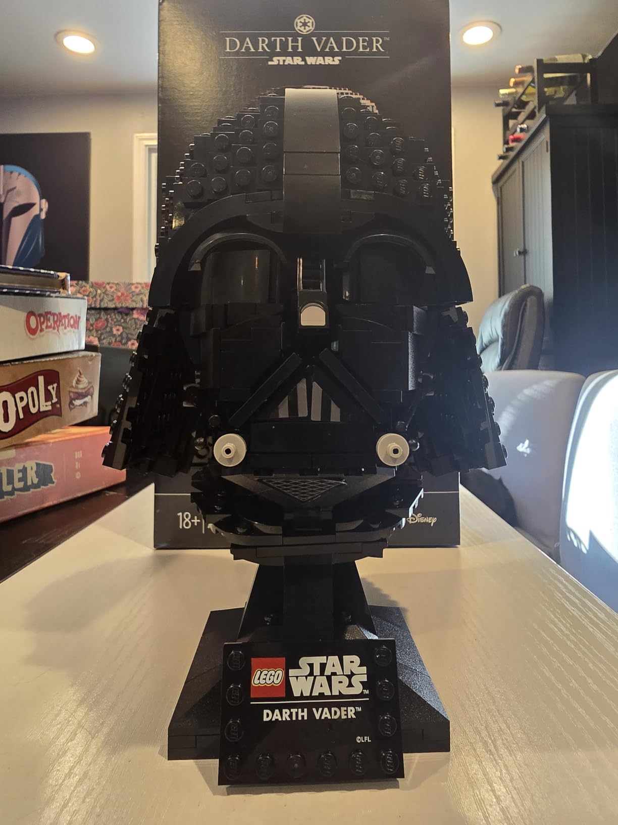 Star Wars Darth Vader Helmet Building Set for Adults - Collectible Model Kit for Men & Women, Ages 18+ Years - Gifts for Christmas for Men & Women - 75304 customer photo 1