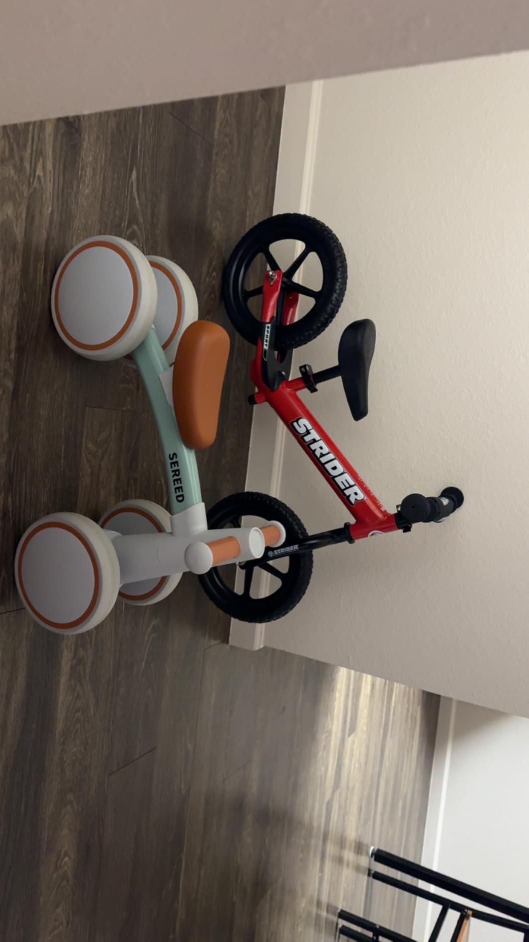 Strider 12 Sport, No Pedal Balance Bike for Kids Ages 1-4 Years, Matte Gray | No-Pedal Balance Bike for Toddlers, Safety Pad, Adjustable Seat and Handlebars, Lightweight Frame, Never-Flat Tires customer photo 1