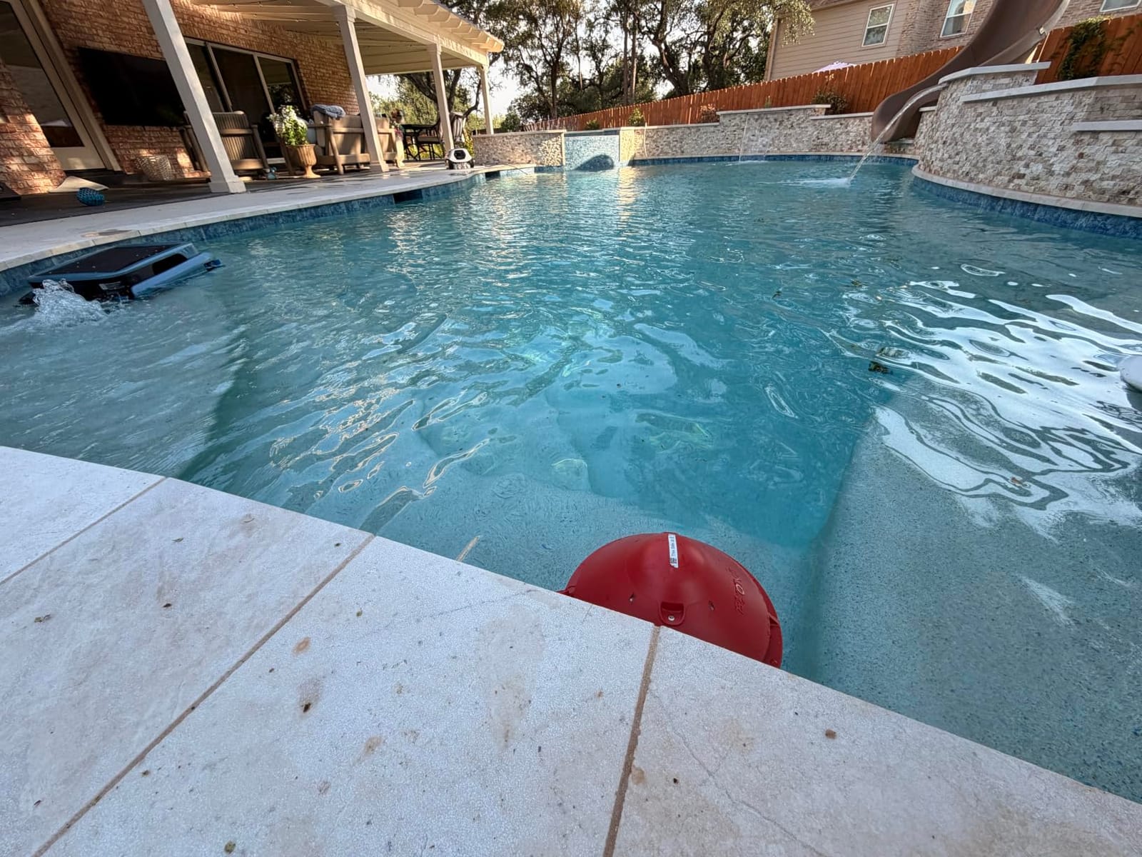 BCONE Pool Alarm by Lifebuoy | ASTM F2208 Certified | Floating Safety Device with App Alerts + Alexa Voice Control | 2.4GHz Wi-Fi | for Inground & Above-Ground Pools customer photo 2