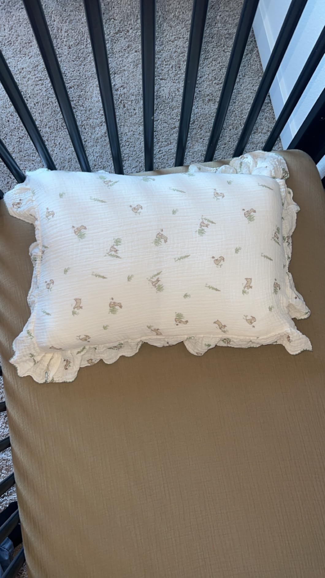 KeaBabies Organic Toddler Pillow with Pillowcase, Jumbo 14X20 (KeaFriends) | Soft Cotton Toddler Pillows for Sleeping, Machine Washable, Perfect for Travel, School, Daycare, Nap, Kids Toddler Bed Set customer photo 2