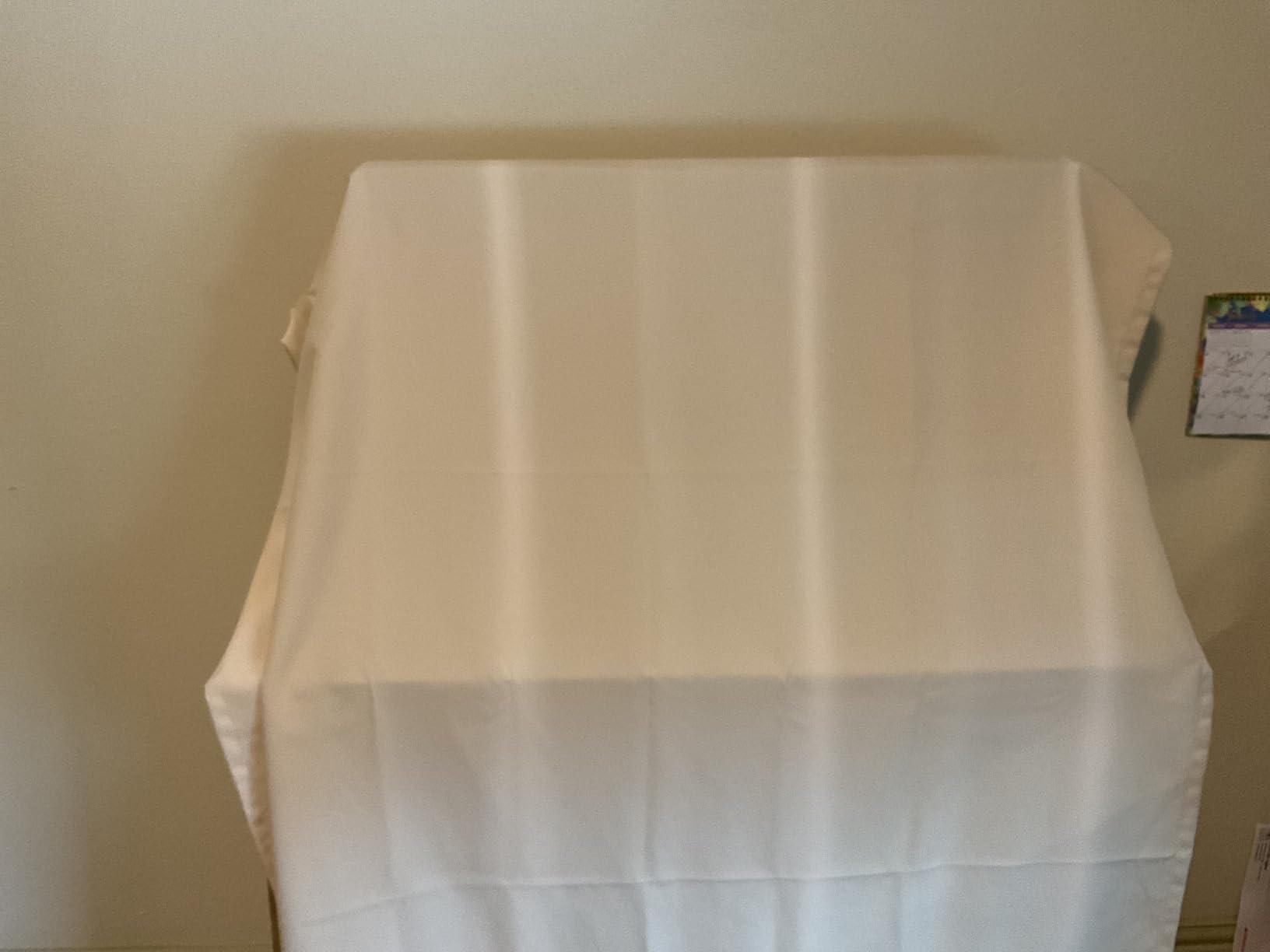 BONZER Waterproof Outdoor Curtains for Patio | Premium Thick Privacy Weatherproof Grommet Outside Curtains for Porch, Pergola, Cabana, 1 Panel, 54W x 84L inch, Cream customer photo 2