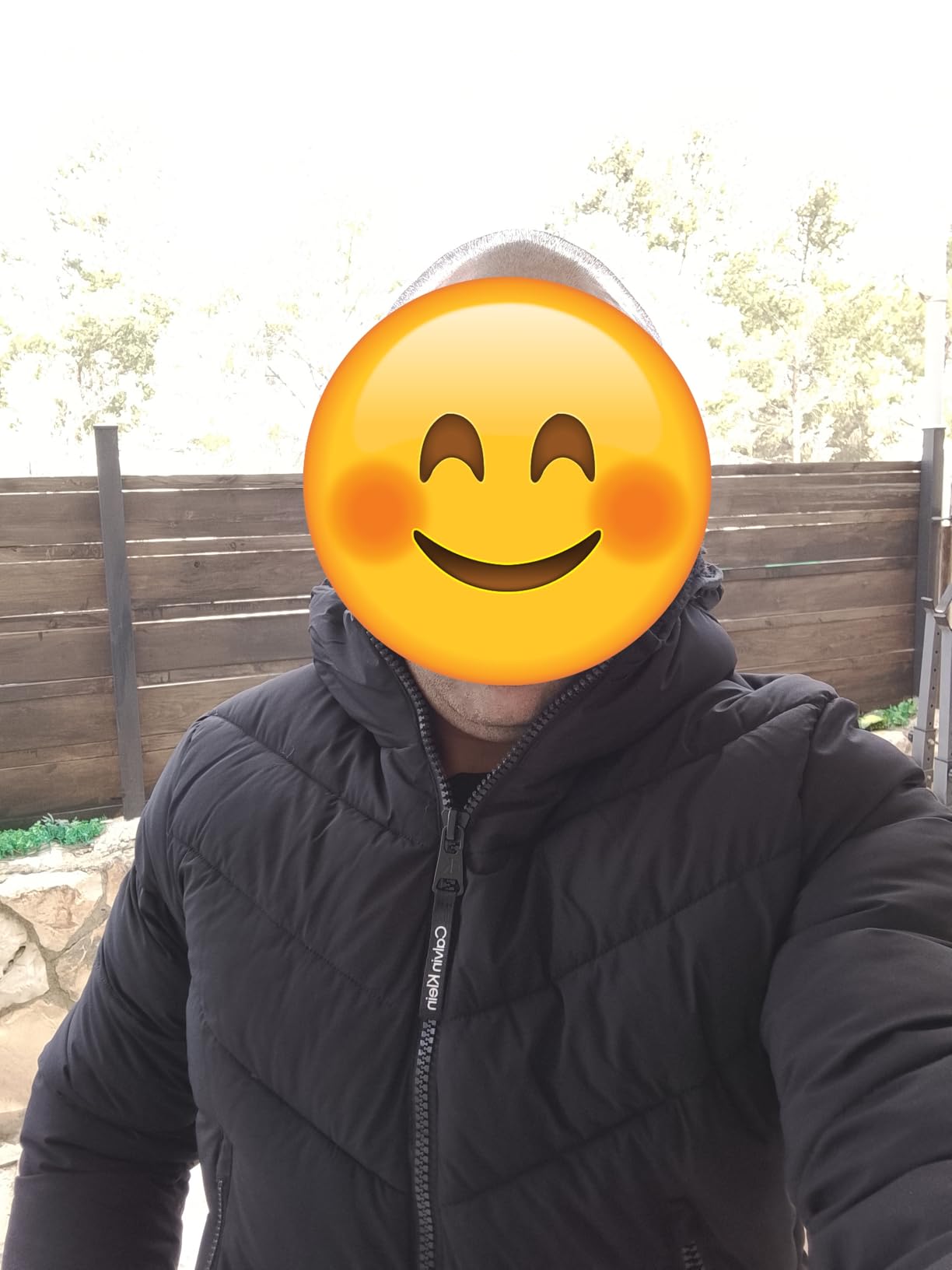 Calvin Klein Men's Heavyweight Short Puffer customer photo 2