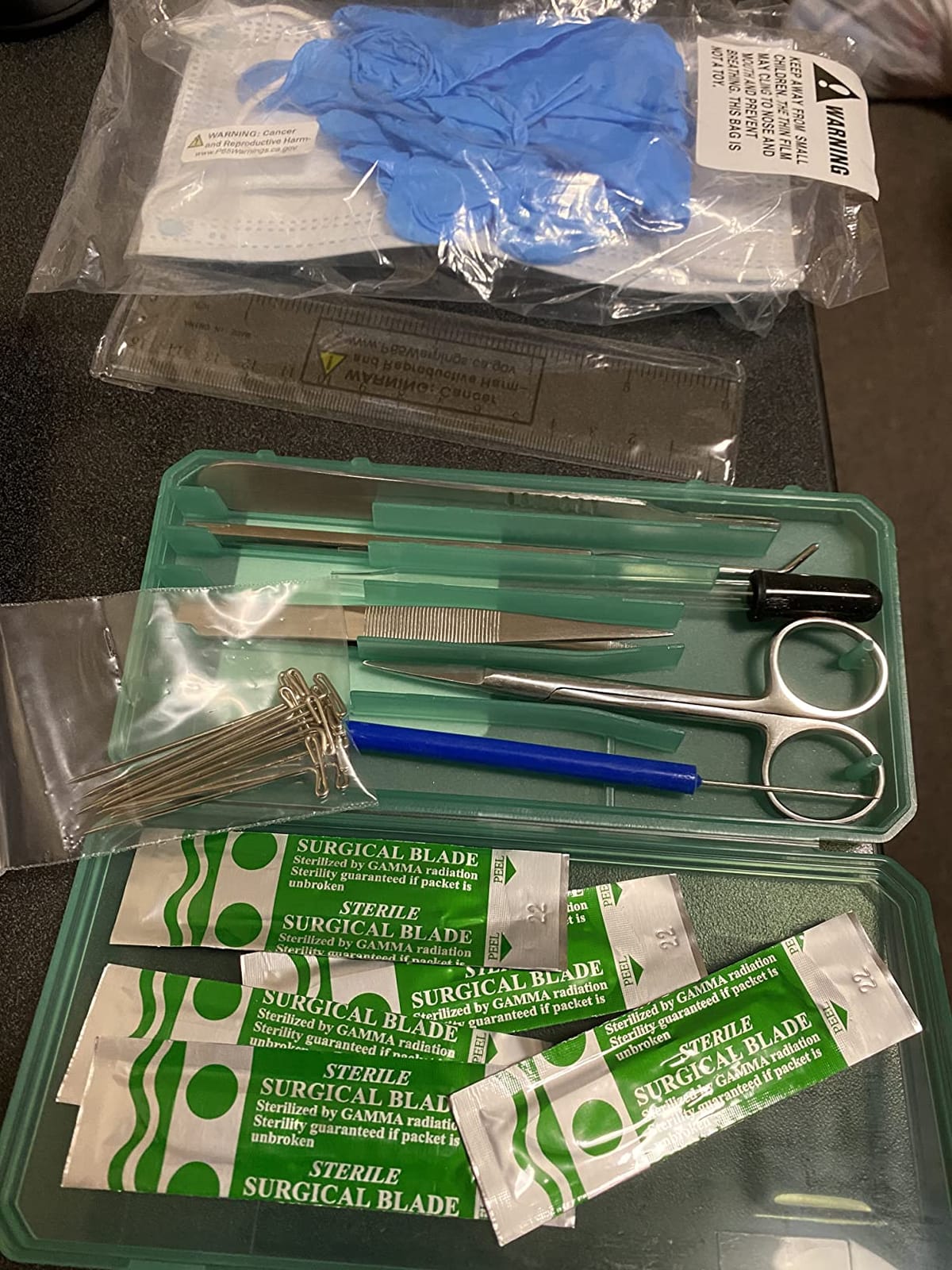 24-Piece Biology Dissection Kit with Stainless Steel Lab Tools & Case customer photo 1