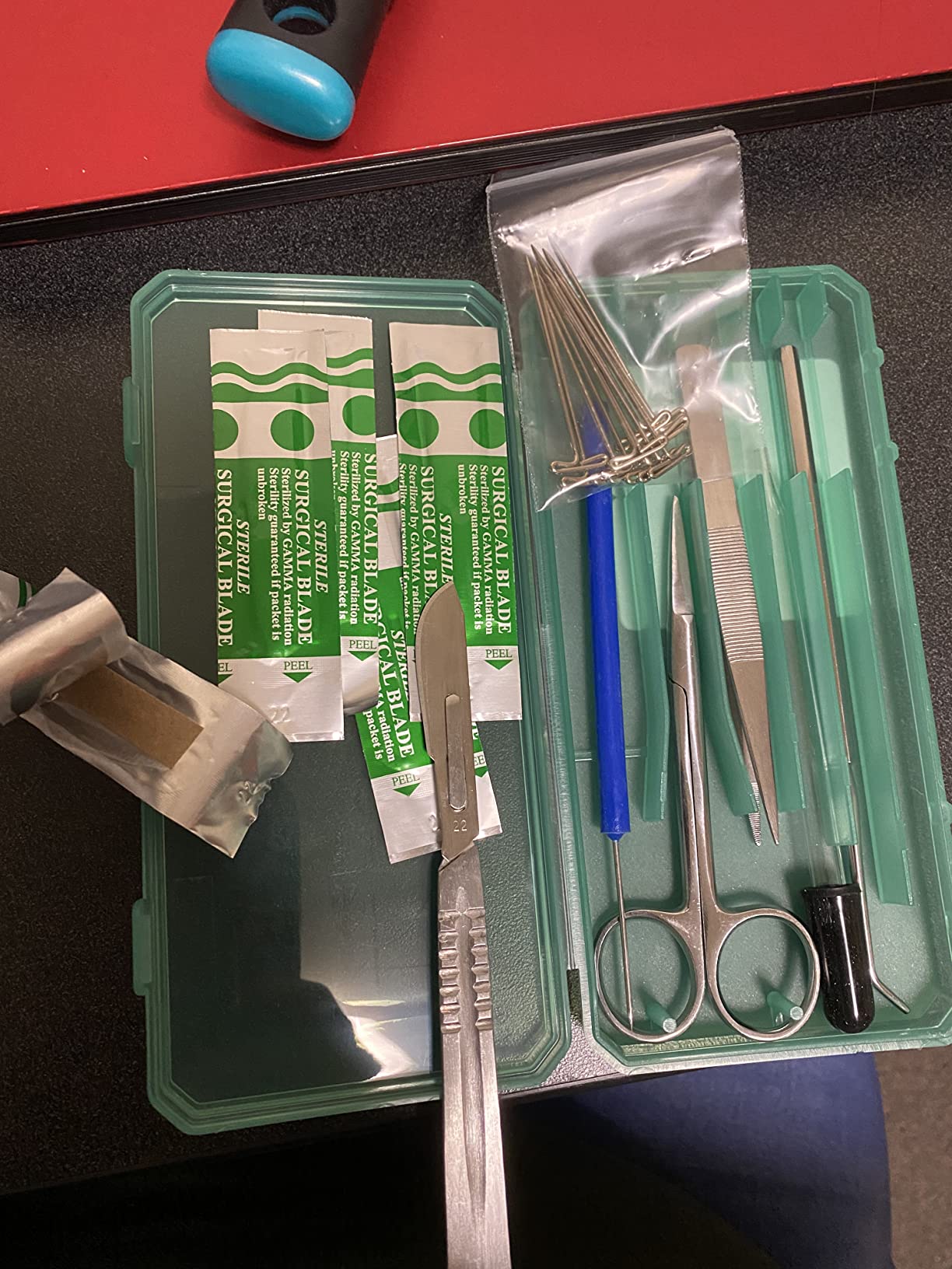 24-Piece Biology Dissection Kit with Stainless Steel Lab Tools & Case customer photo 2