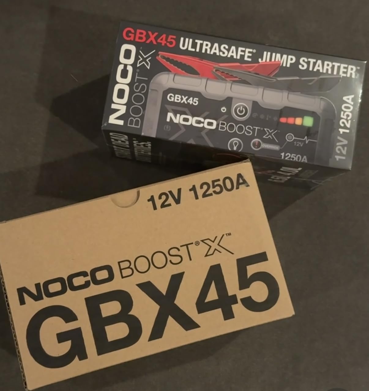 NOCO Boost X GBX45: 1250A UltraSafe Jump Starter - 12V Lithium Battery Booster Pack, Portable Jump Box, Power Bank & Jumper Cables - for 6.5L Gas and 4.0L Diesel Engines customer photo 1