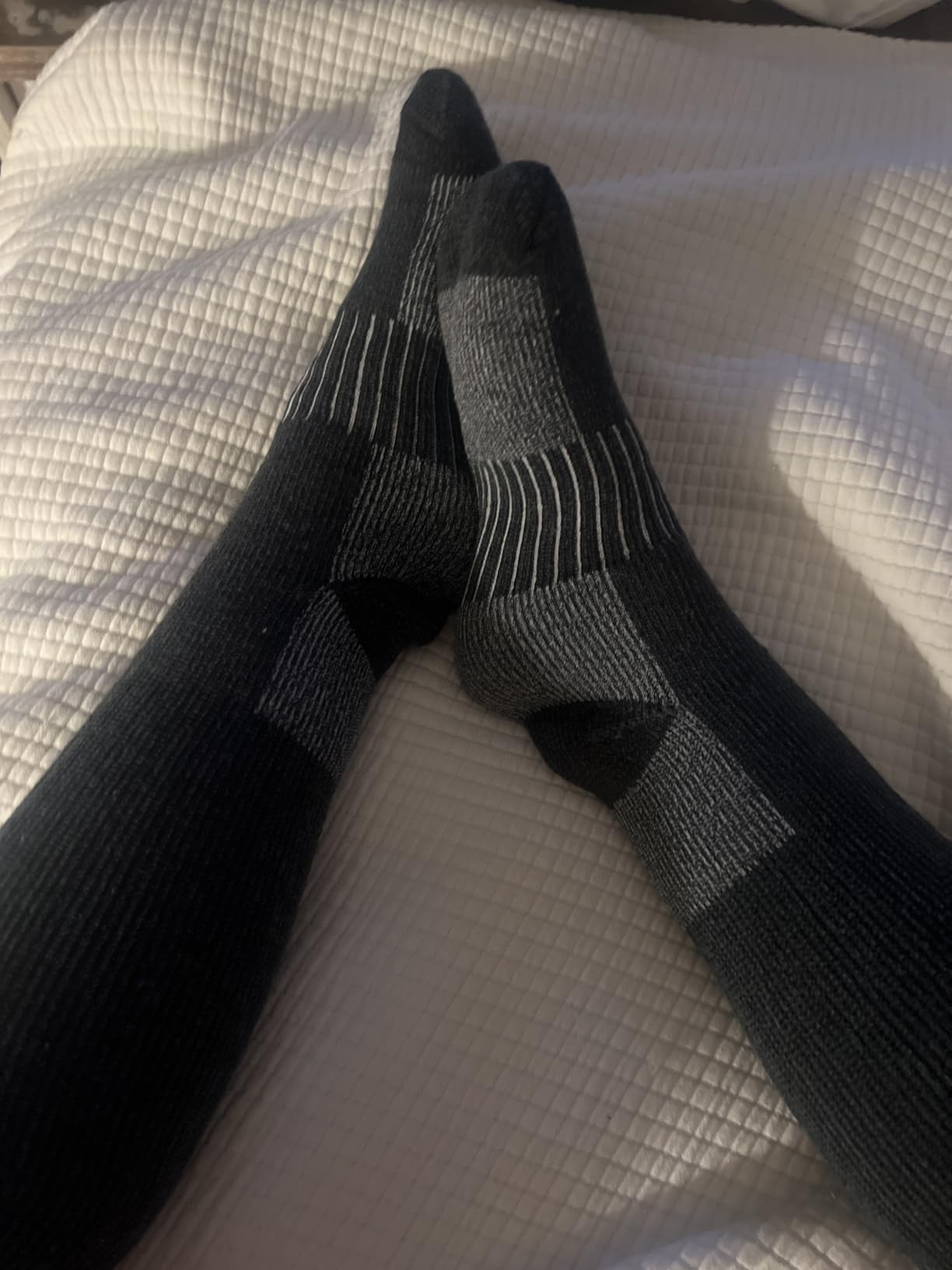 COZIA Merino Wool Socks for Men & Women Casual Warm Winter Cozy Thermal Socks customer photo 1