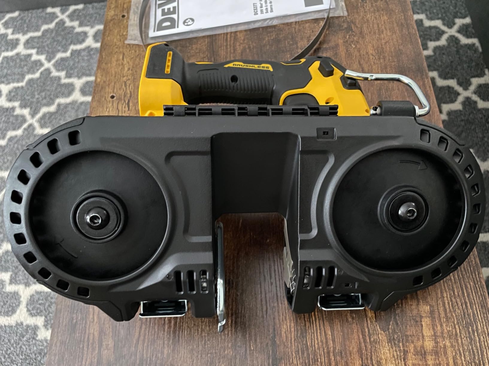 DEWALT ATOMIC 20V MAX Brushless Cordless 1-3/4 in. Compact Bandsaw, Bare Tool Only (DCS377B) customer photo 1