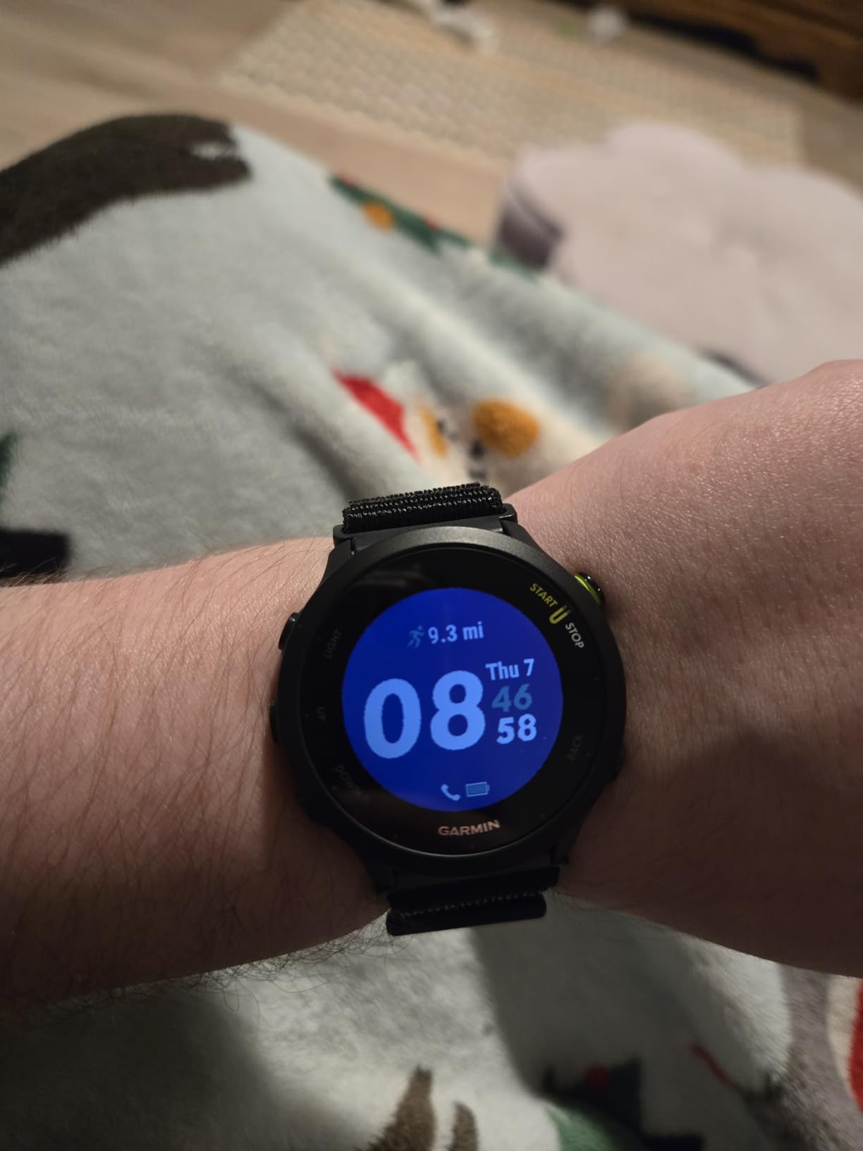 Garmin Forerunner 55, GPS Running Watch with Daily Suggested Workouts, Up to 2 Weeks of Battery Life, Black customer photo 1