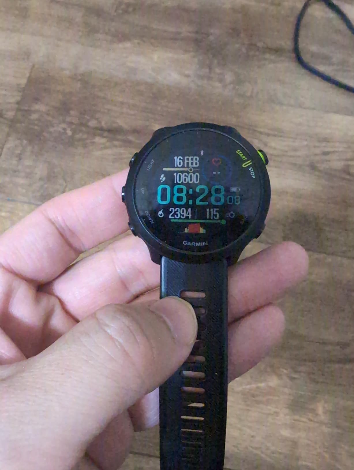 Garmin Forerunner 55 Blanco/42mm Smartwatch Running/GPS/Monitor De Heart Rate customer photo 2