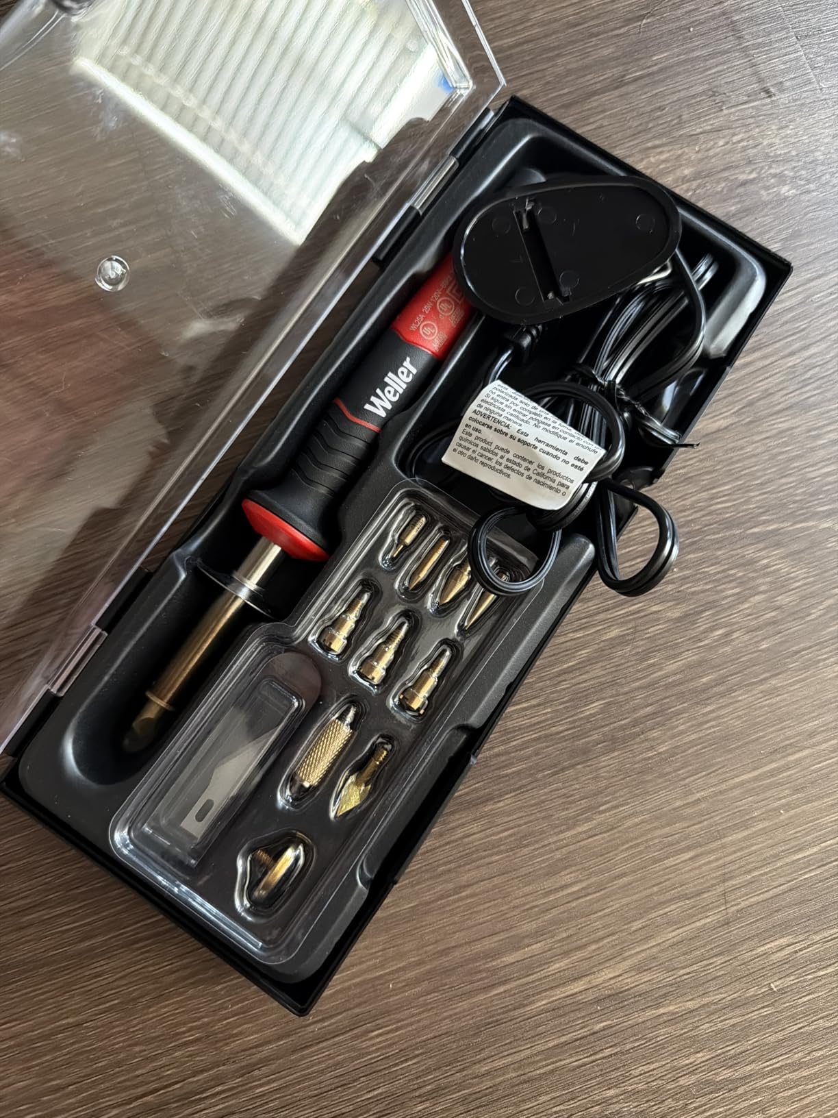 Weller Genuine 15 Piece 25W/120V Woodburning Kit | WLIWBK2512A customer photo 1