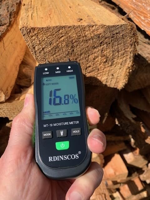RDINSCOS Wood Moisture Meter for Hardwood and Softwood | Replaceable Pin Moisture Tester with Batteries customer photo 1