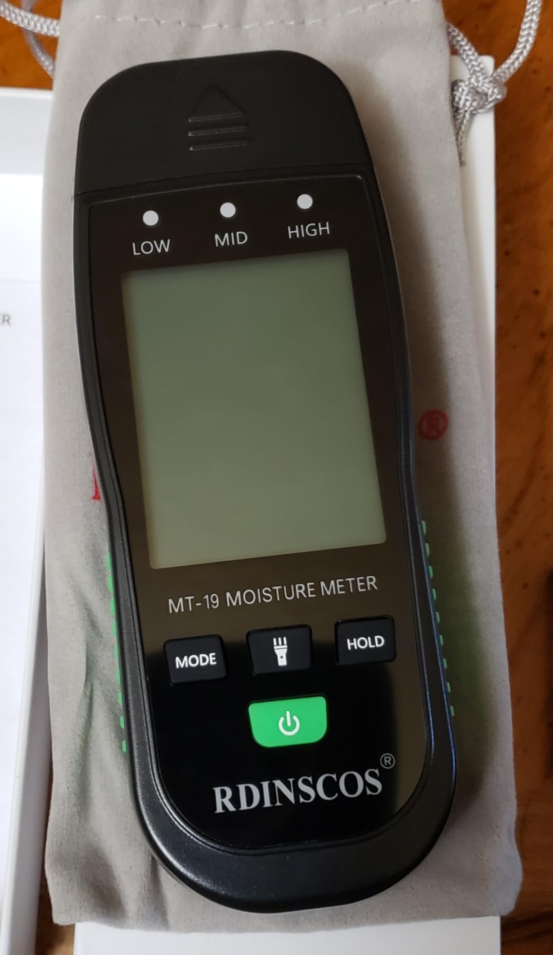 RDINSCOS Wood Moisture Meter for Hardwood and Softwood | Replaceable Pin Moisture Tester with Batteries customer photo 2