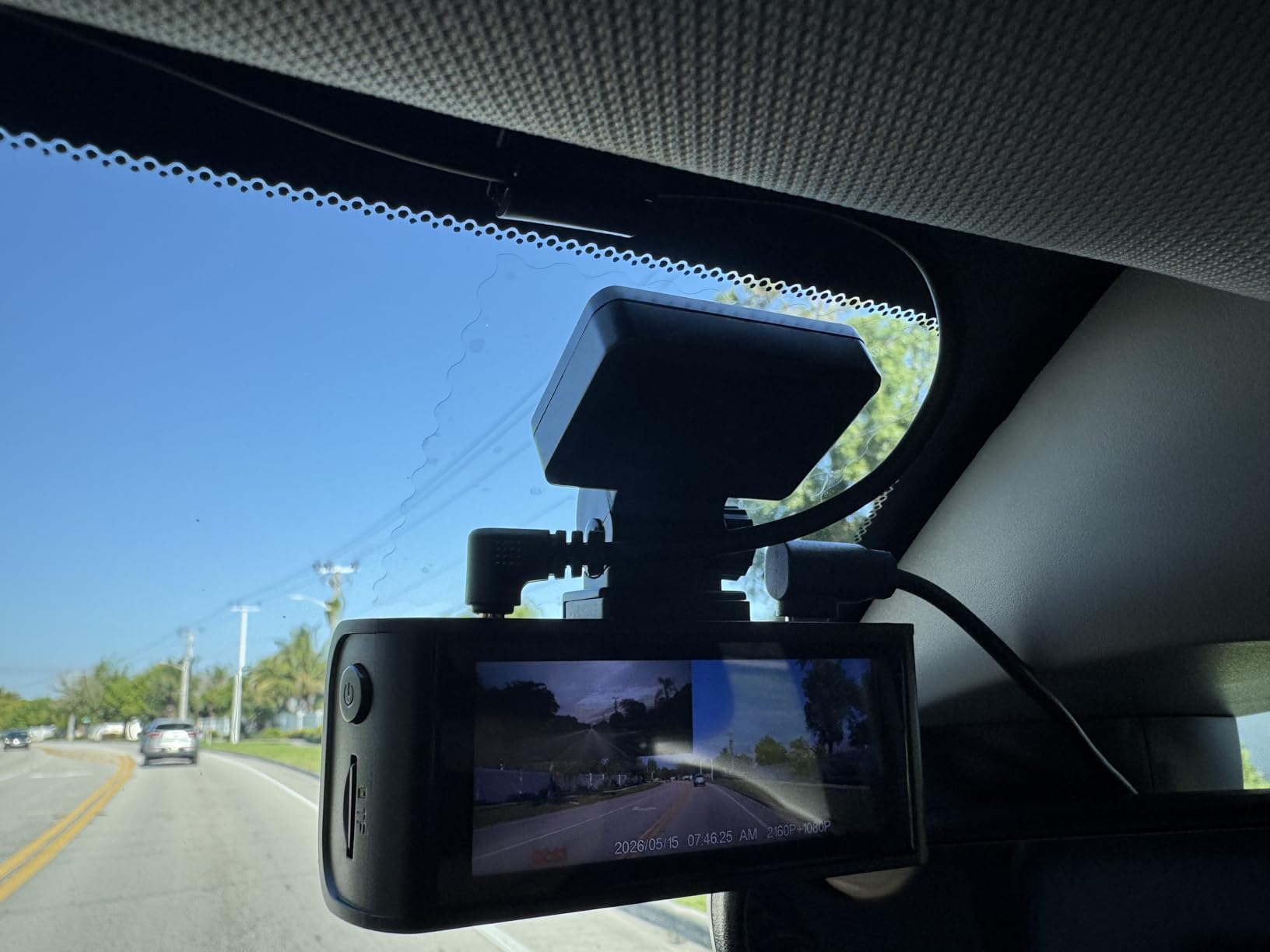 REDTIGER F7NP 4K Dash Cam Front Rear, STARVIS 2 Sensor, Free Card Included | 5.8GHz WiFi-20MB/s Download, WDR Night Vision, Wide Angle, G-sensor Incident Detection, 24H Parking Mode customer photo 1