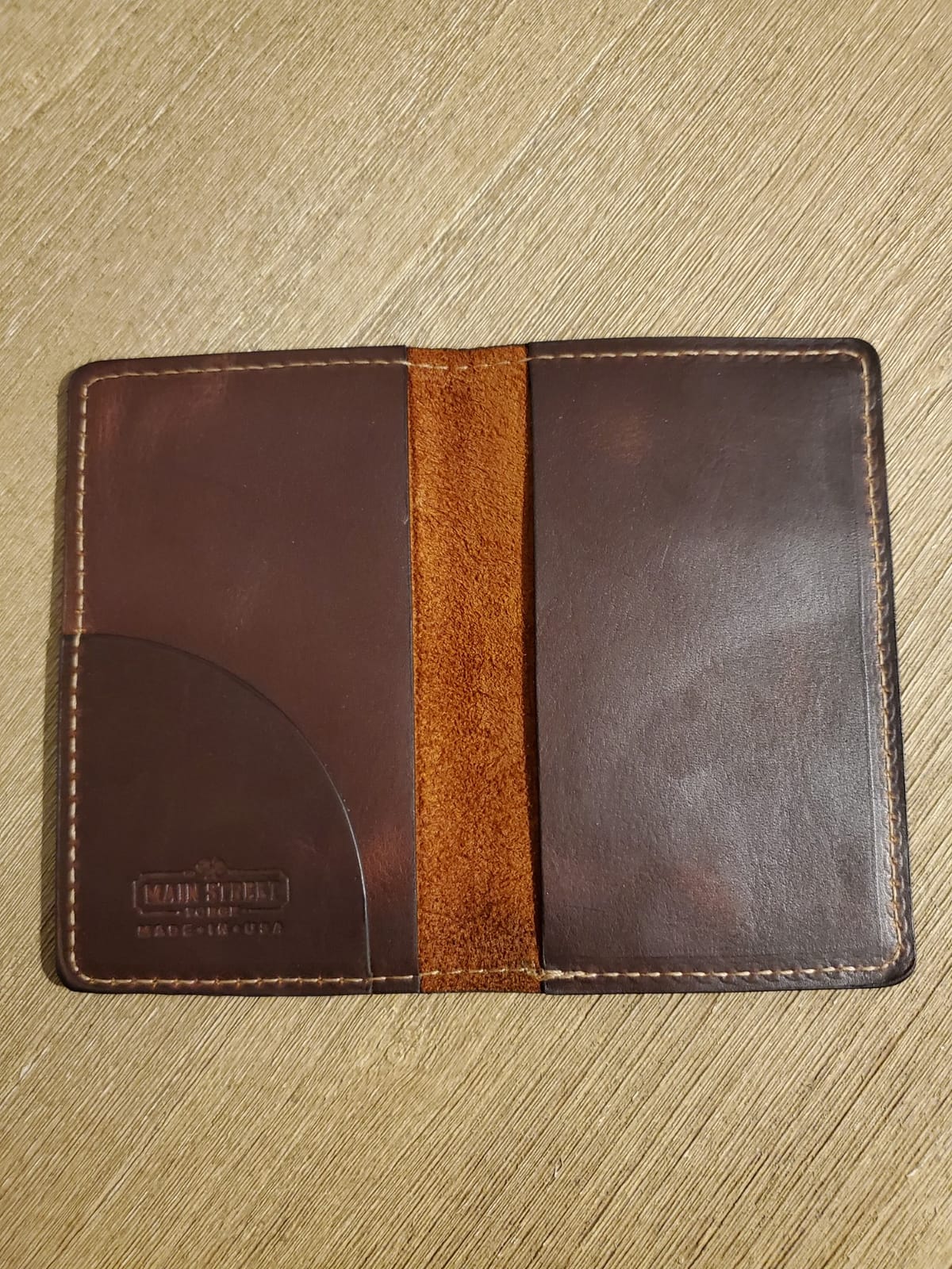 Leather Passport Holder for Men | Made in USA | 3.5