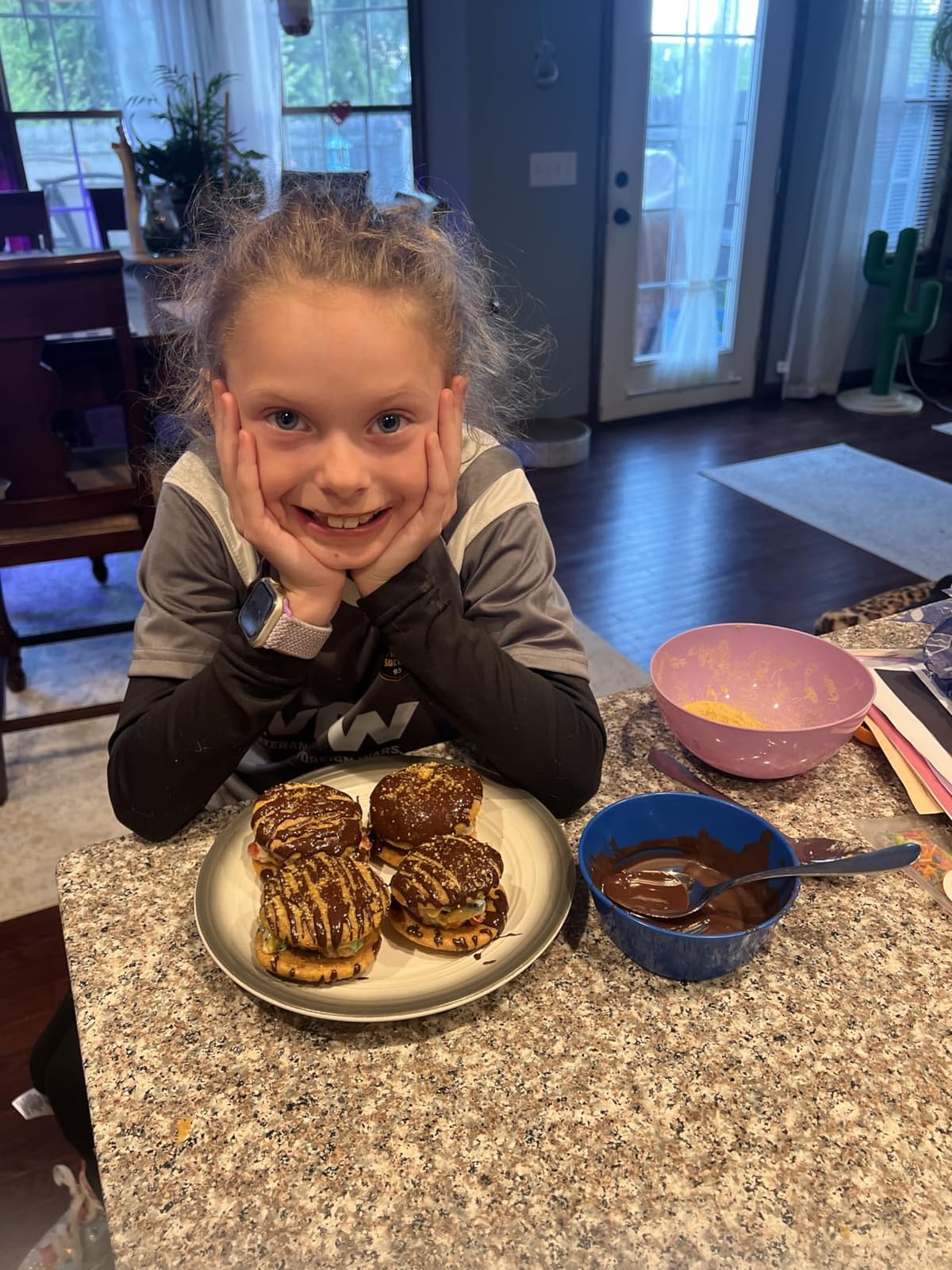 Baketivity x Duff Goldman S'mores Sandwich Cookies Baking Kit for Kids | Baking Set with Pre-Measured Ingredients, Decorating Supplies, and STEM Activities for Girls and Boys Ages 6-12 customer photo 2