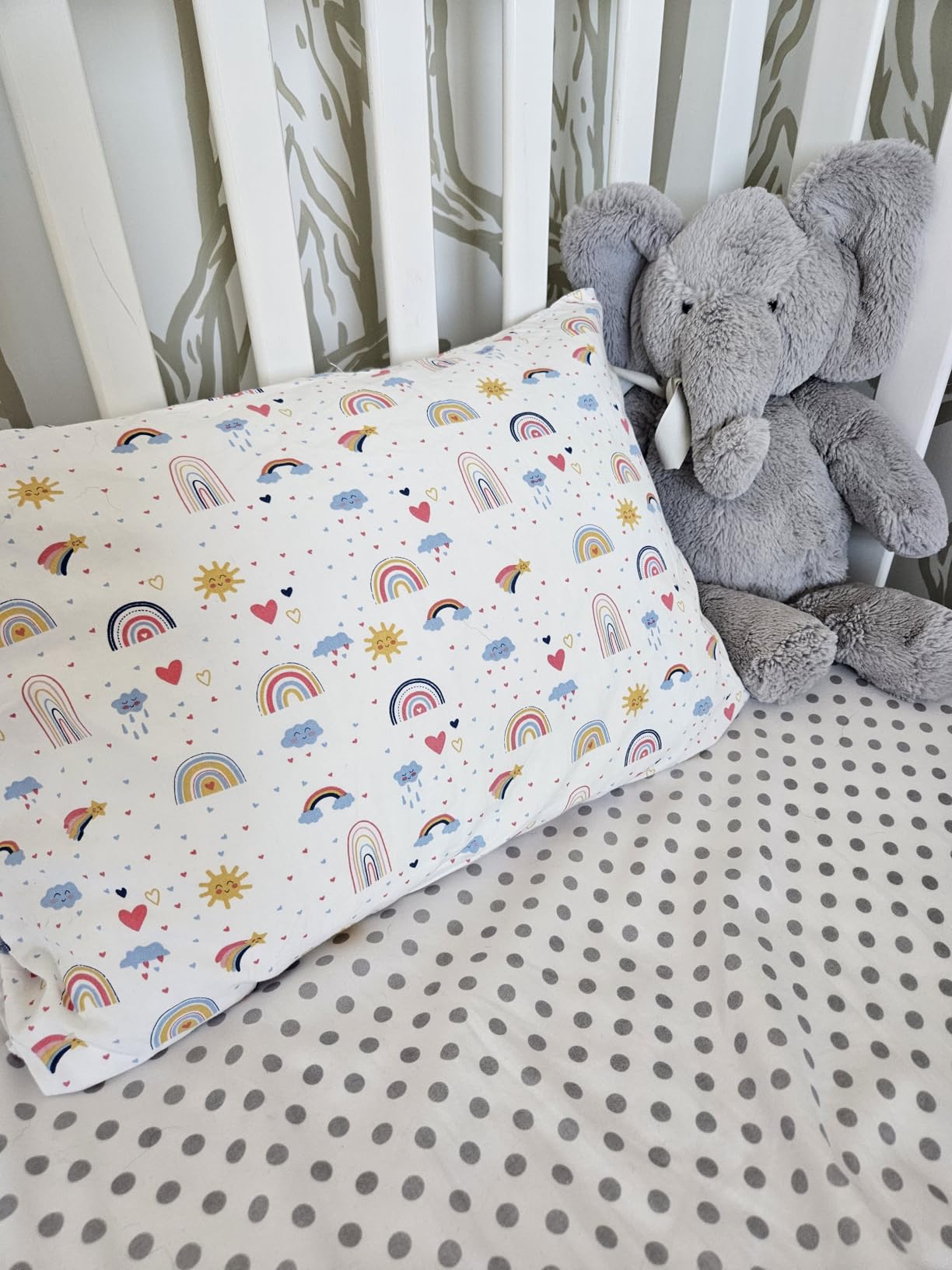 Babebay Toddler Pillow,13X18 Soft Toddler Pillows for Sleeping, Machine Washable Kids Pillow with Cotton Pillowcase, Perfect for Travel, Toddlers Cot customer photo 2