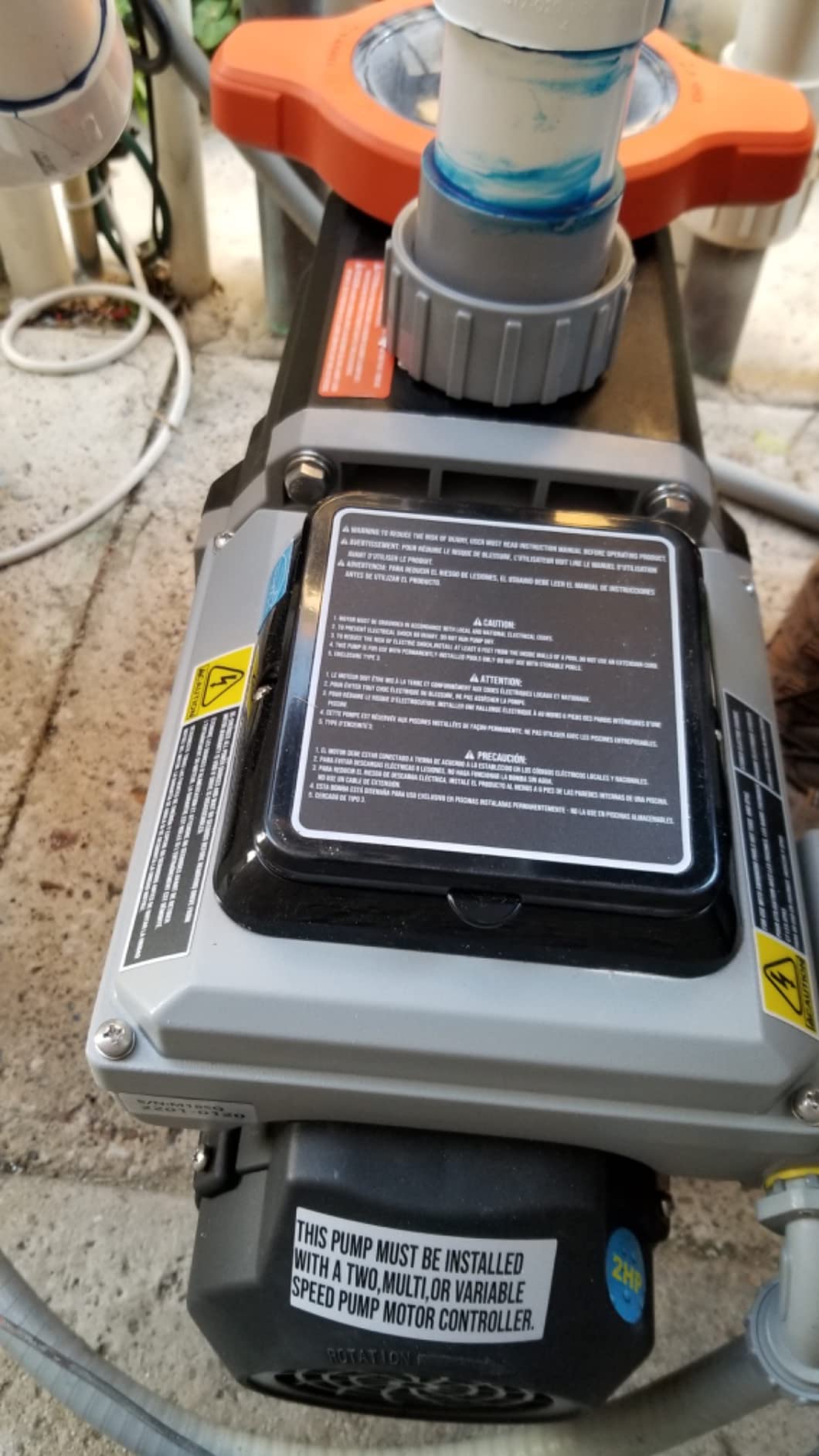 BLACK+DECKER 2.2 HP Variable Speed In Ground Pool Pump - WiFi Enabled, Energy Star Certified customer photo 2